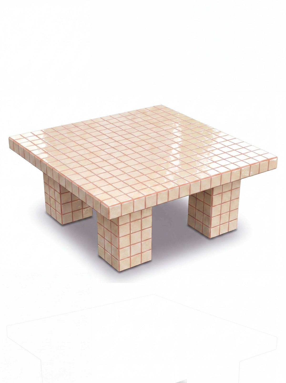 Bloc 4 Ayaklı Dikdörtgen Orta Sehpa Grid Design