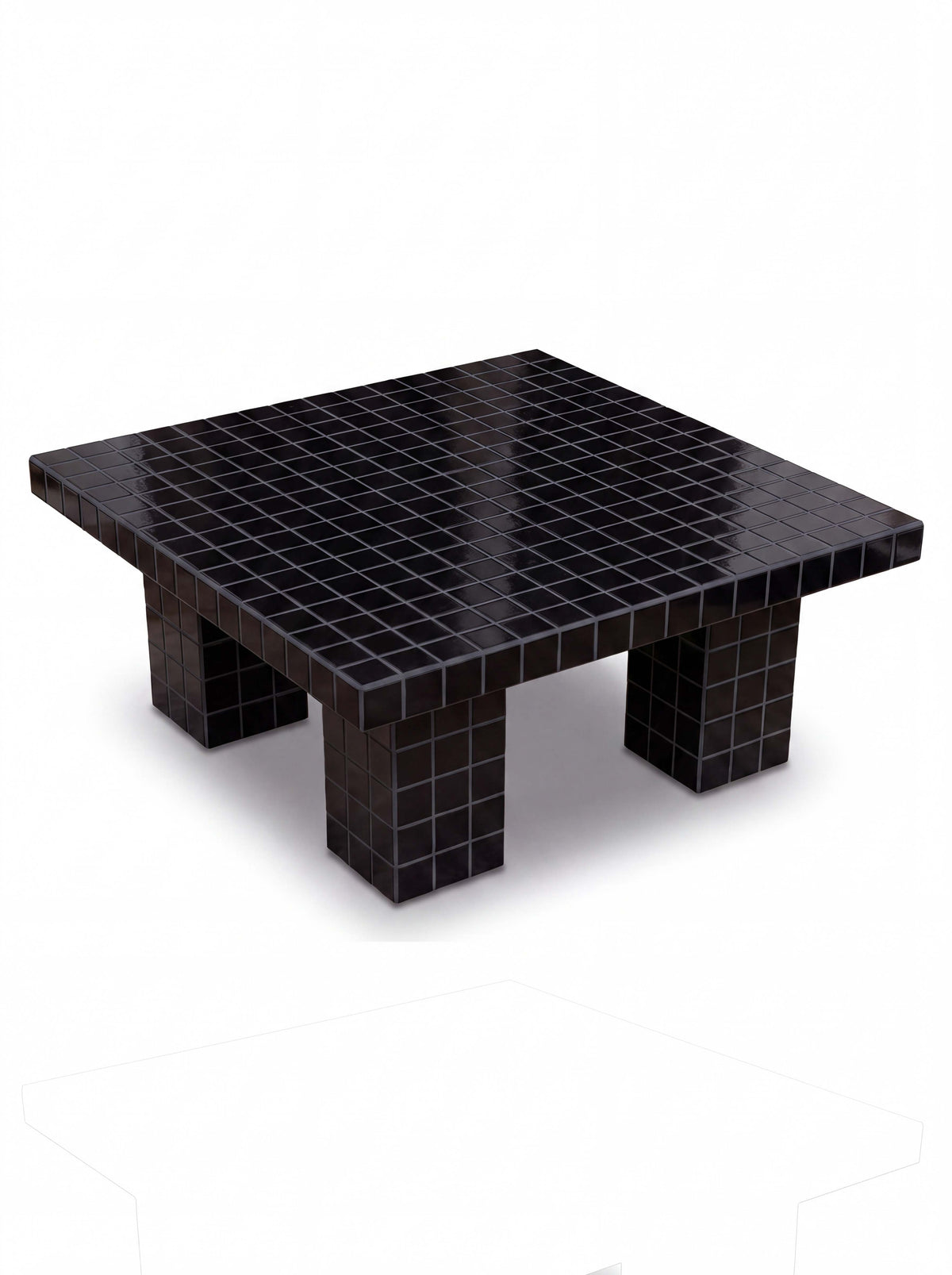 Bloc 4 Ayaklı Dikdörtgen Orta Sehpa Grid Design