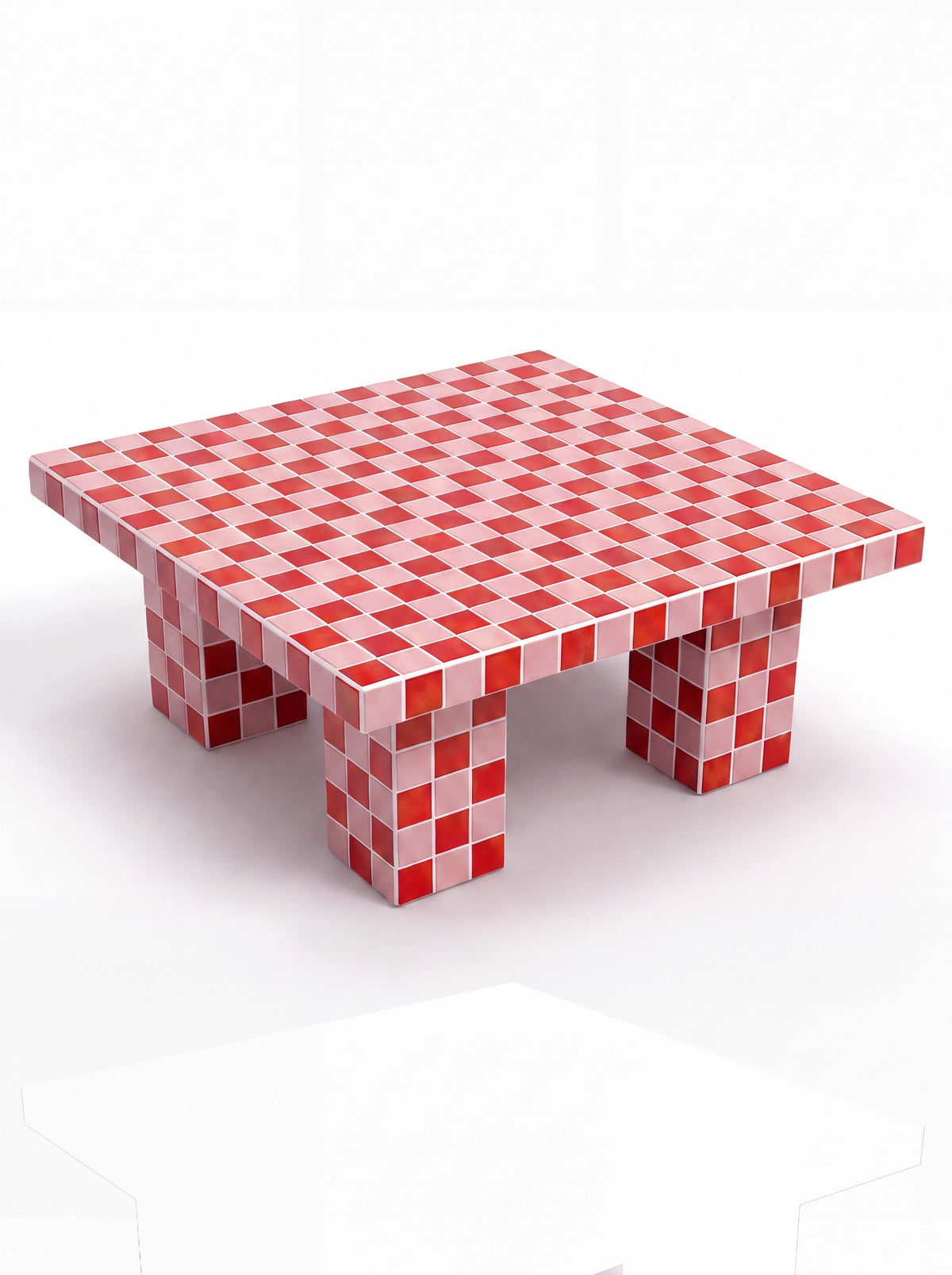Bloc 4 Ayaklı Dikdörtgen Orta Sehpa Grid Design