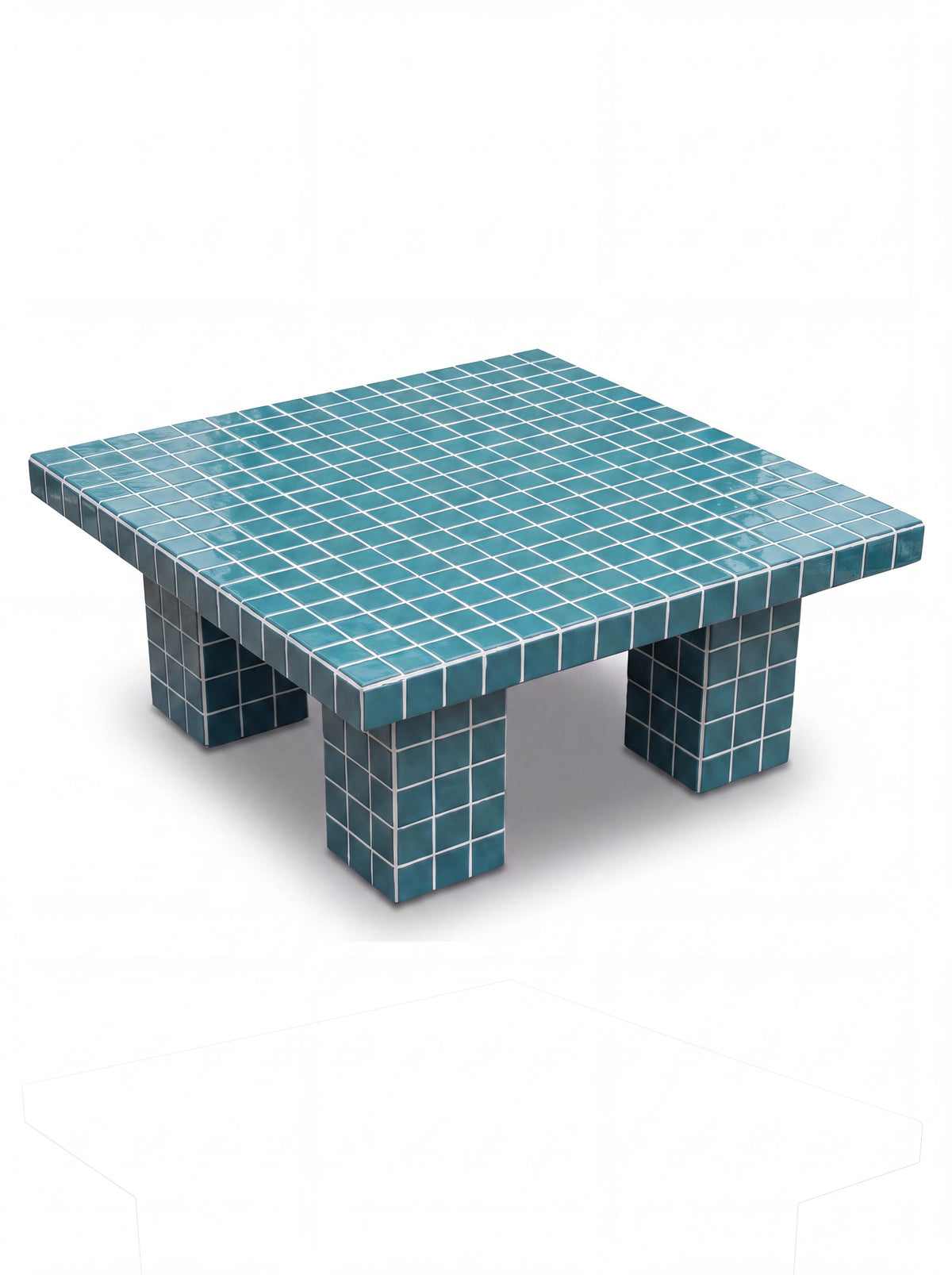 Bloc 4 Ayaklı Dikdörtgen Orta Sehpa Grid Design