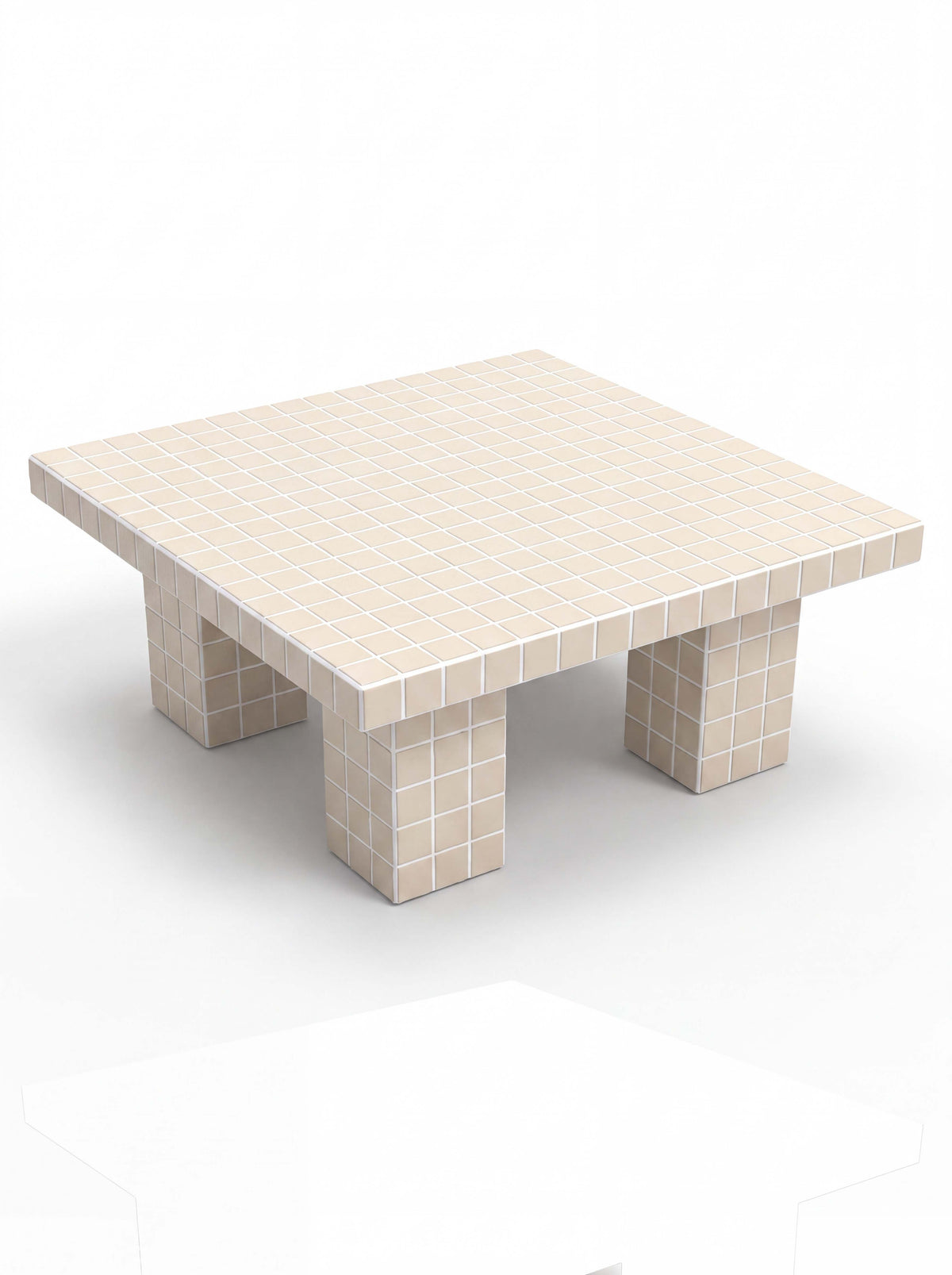 Bloc 4 Ayaklı Dikdörtgen Orta Sehpa Grid Design