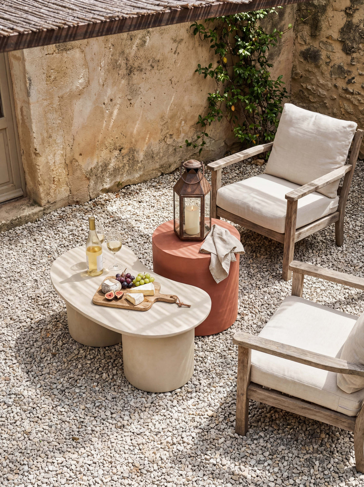 Bean & Barrel 2'li Orta Sehpa Grid Design Shop
