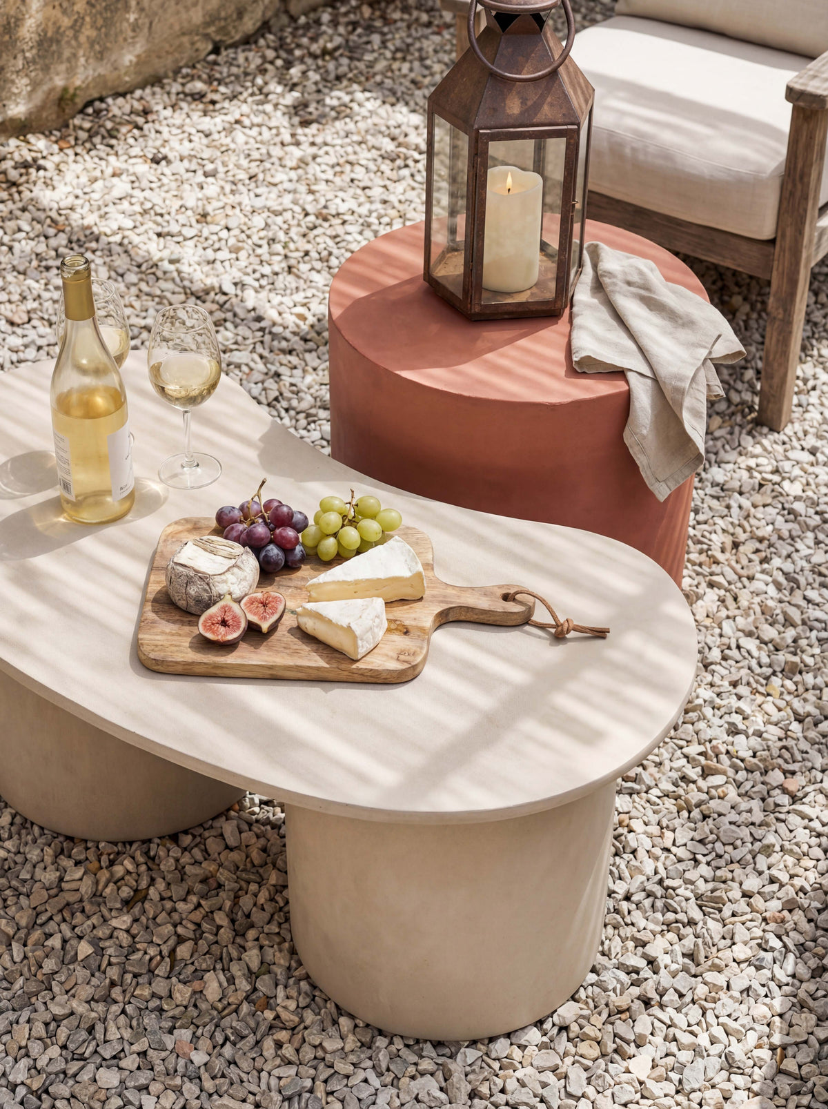 Bean & Barrel 2'li Orta Sehpa Grid Design Shop