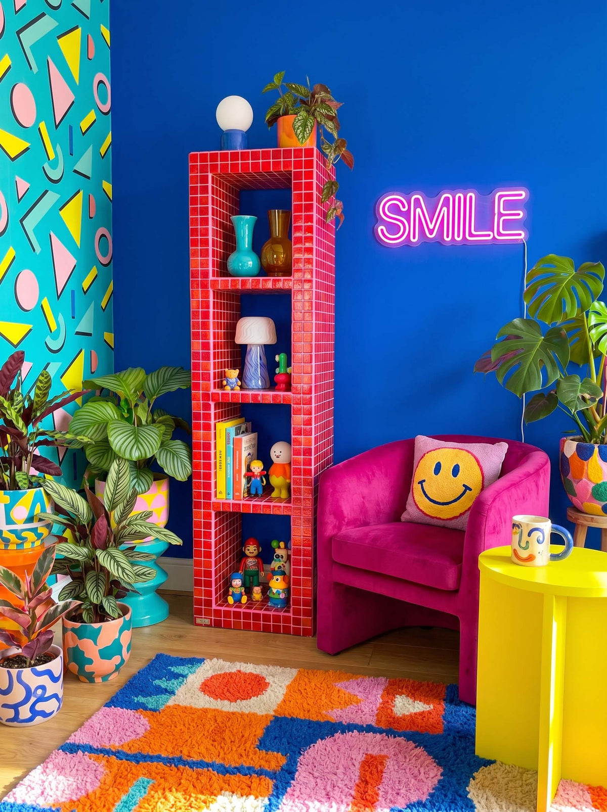 Buky 3 Raflı Kitaplık Grid Design