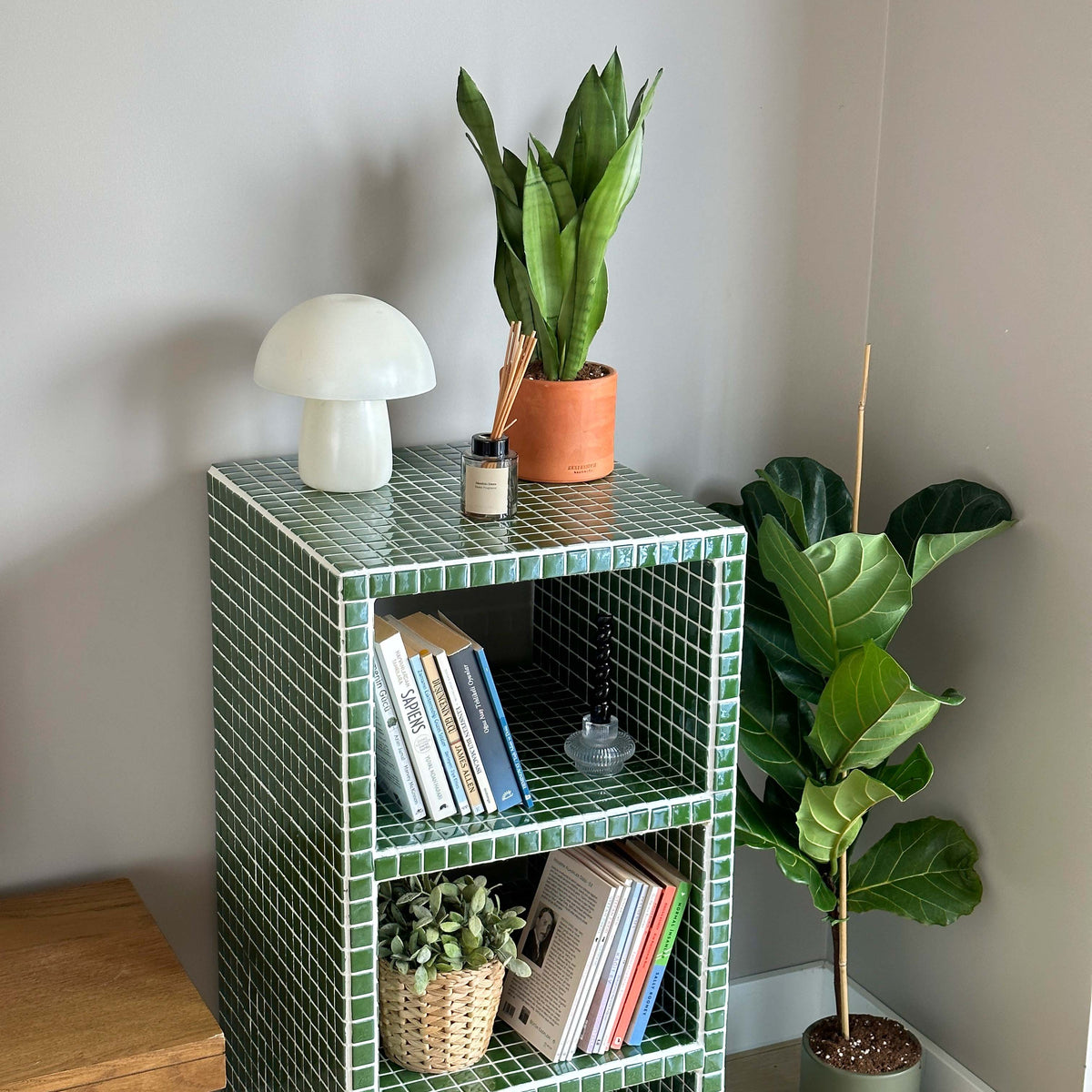 Buky 3 Raflı Kitaplık Grid Design