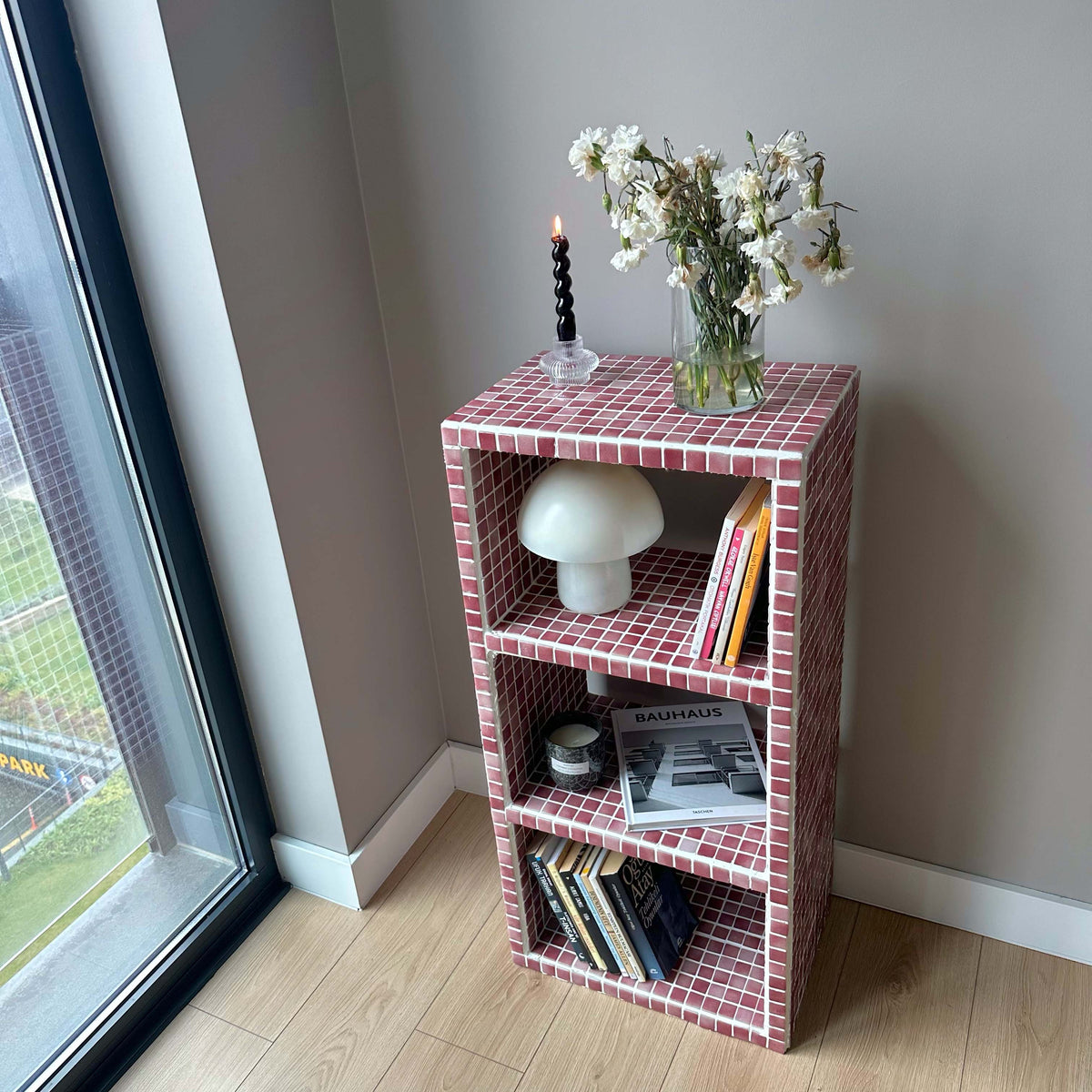 Buky 3 Raflı Kitaplık Grid Design