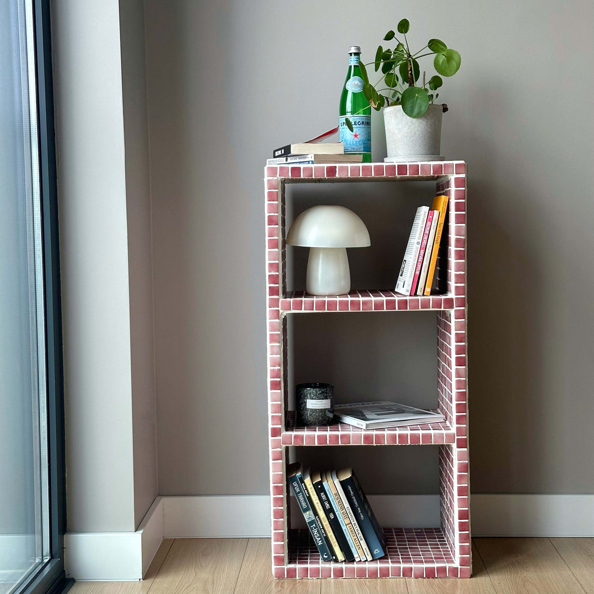 Buky 3 Raflı Kitaplık Grid Design
