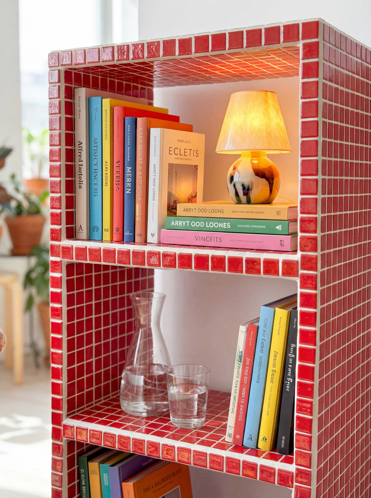 Buky 3 Raflı Kitaplık Grid Design