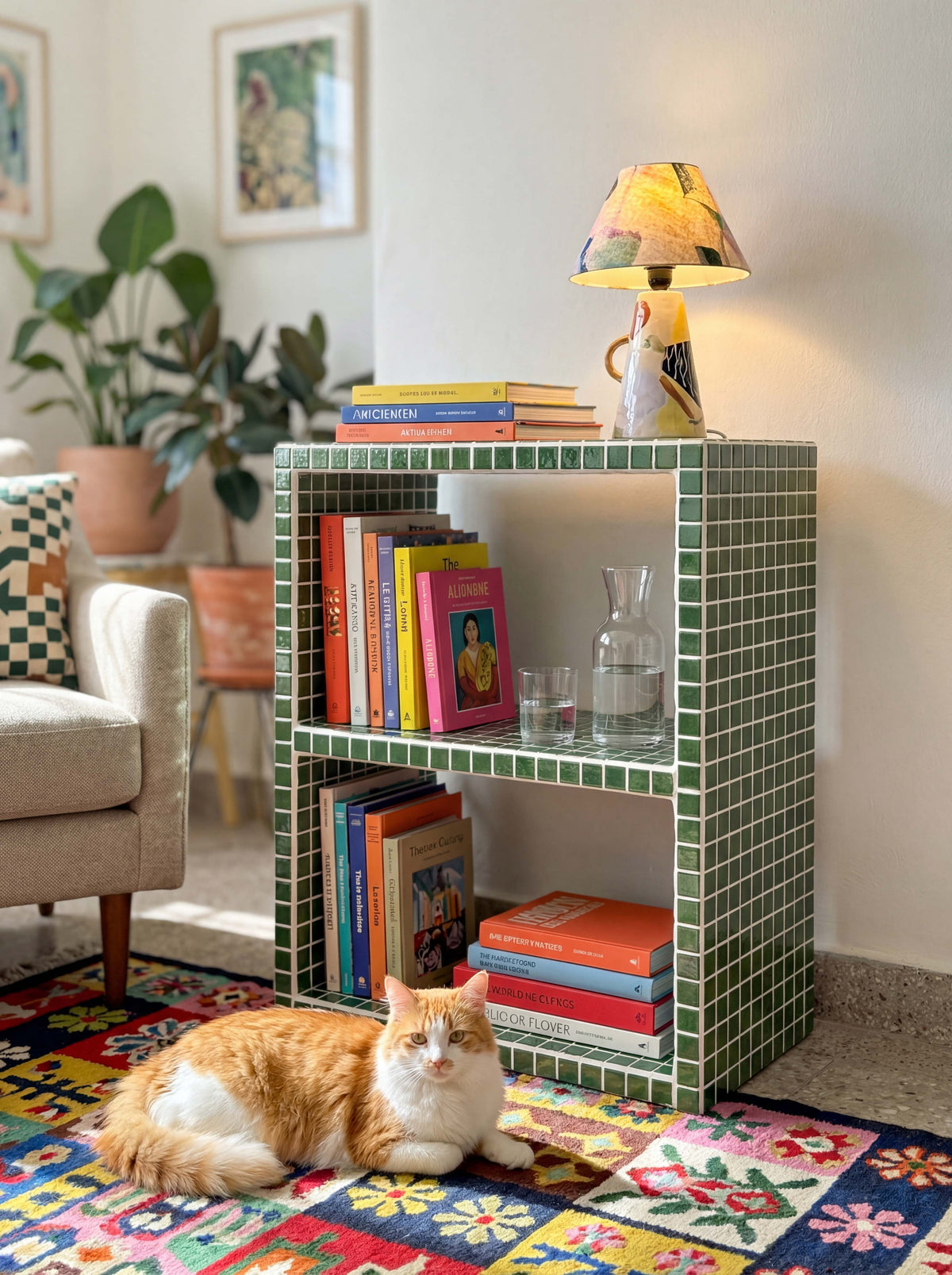 Buky 2 Raflı Kitaplık Grid Design
