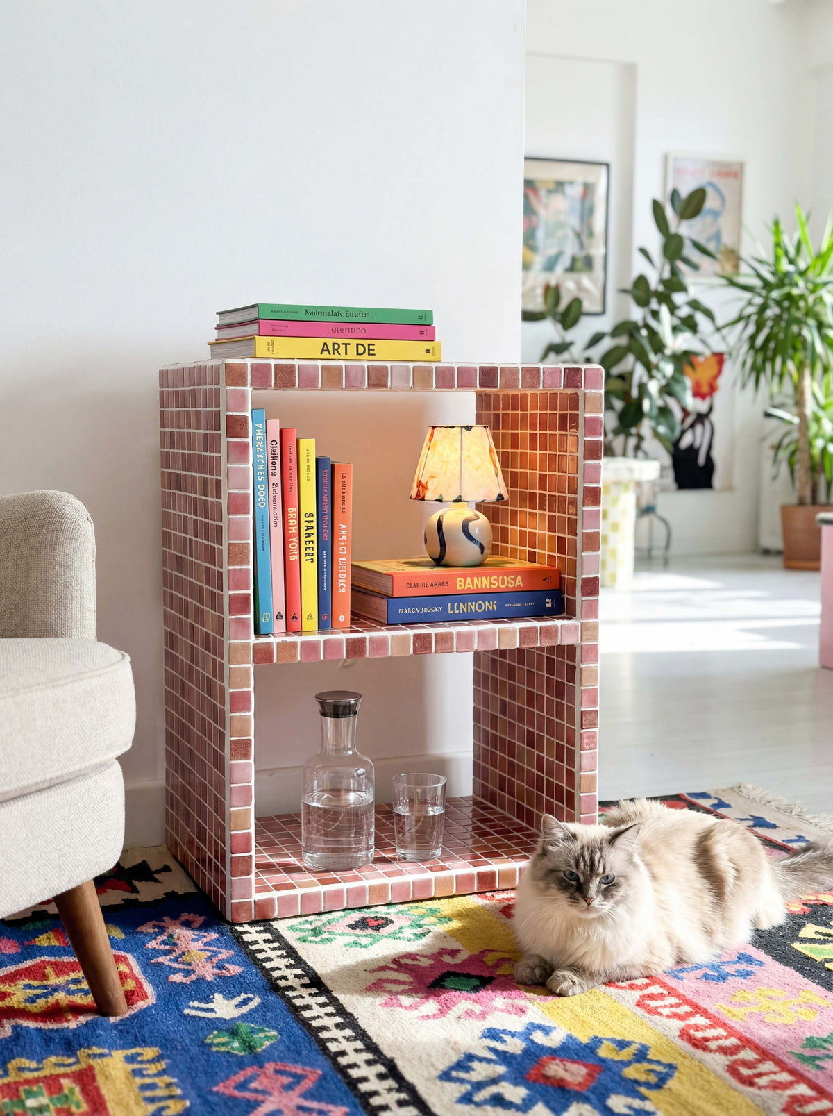 Buky 2 Raflı Kitaplık Grid Design