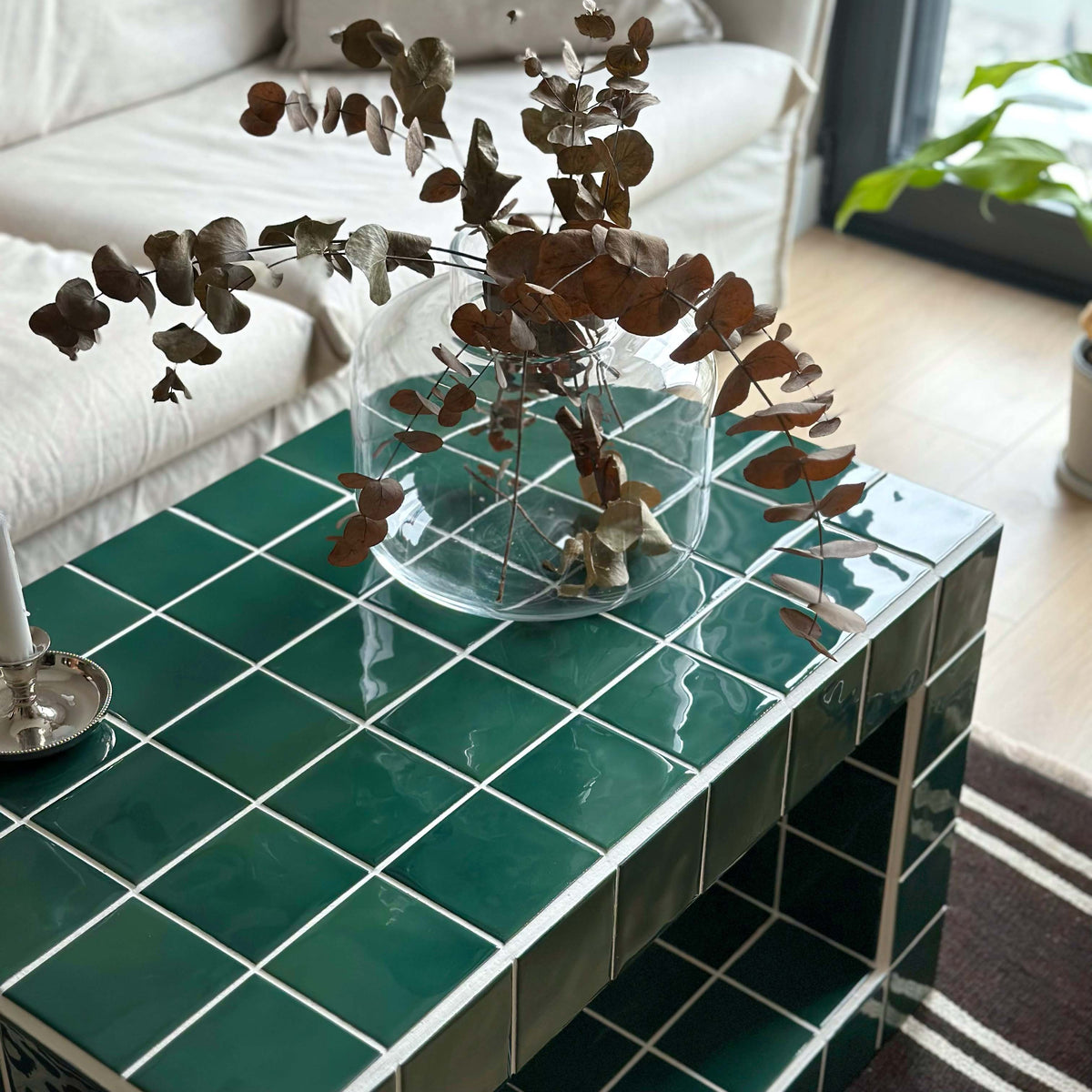 Chubby Orta Sehpa Grid Design