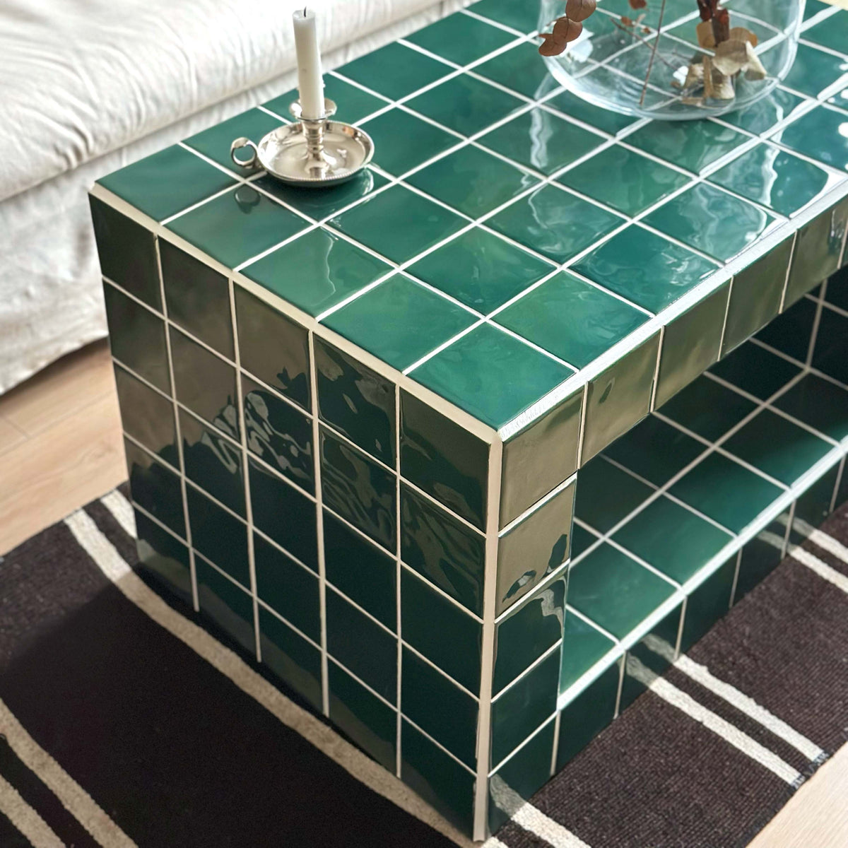 Chubby Orta Sehpa Grid Design