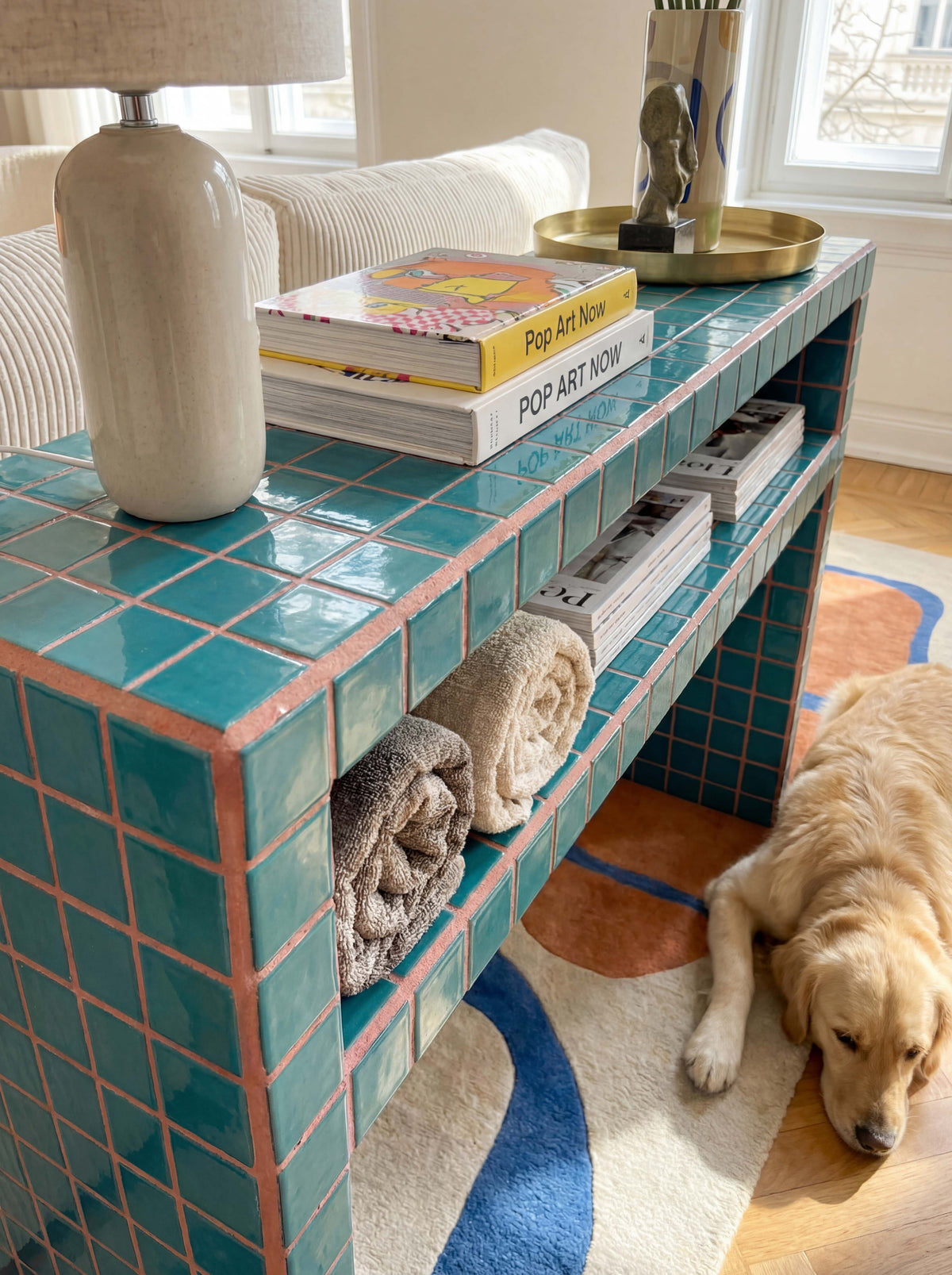 Console Raflı Dresuar Grid Design