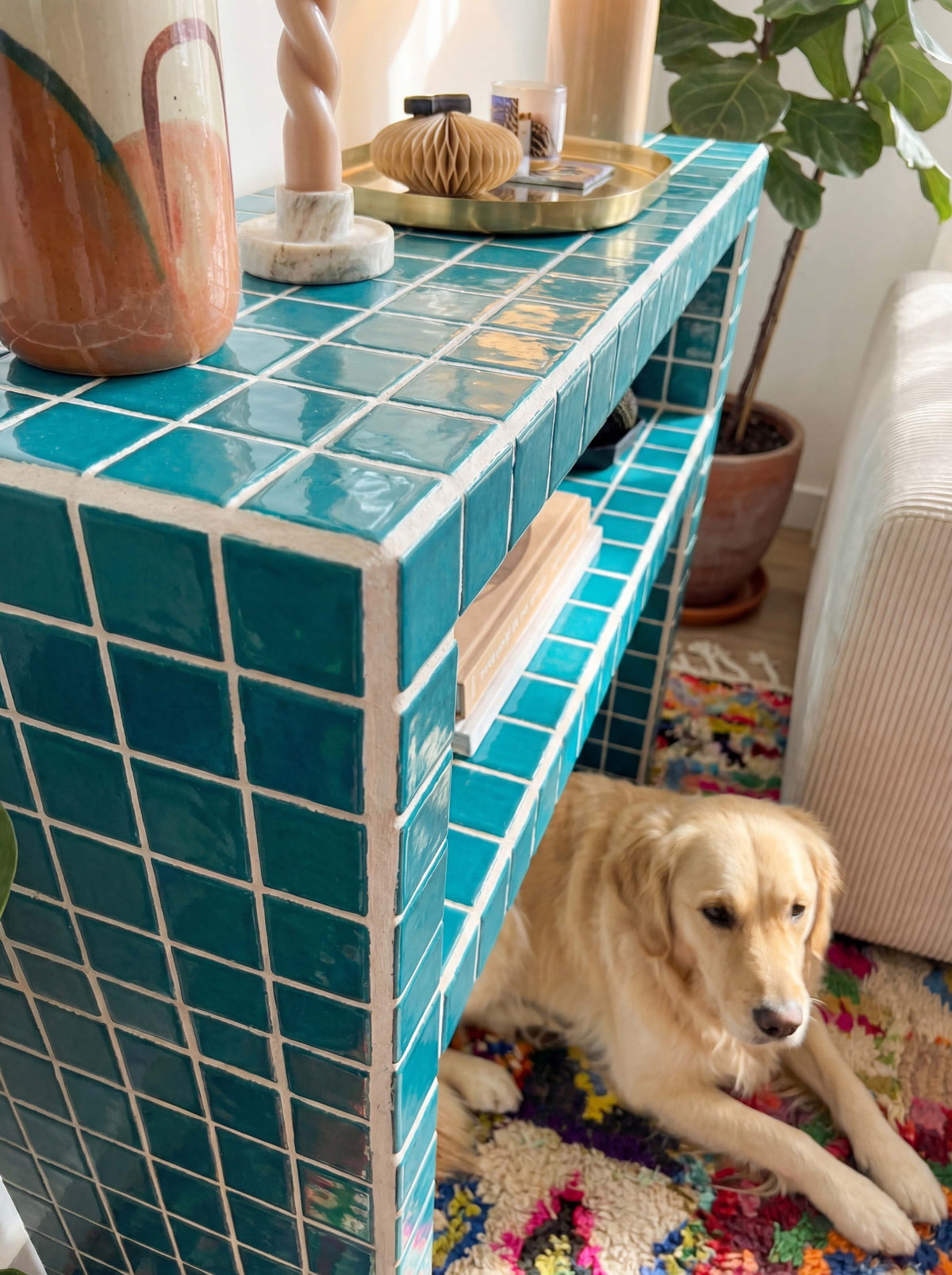 Console Raflı Dresuar Grid Design