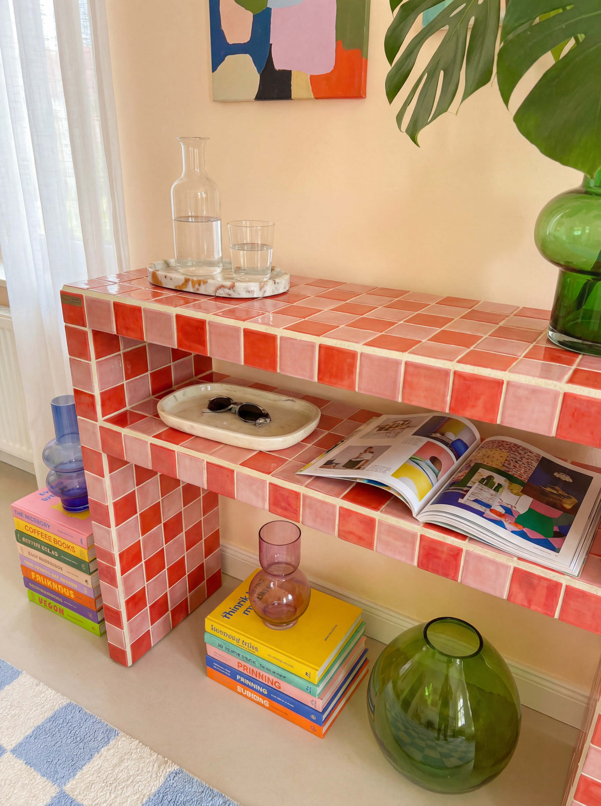 Console Raflı Dresuar Grid Design