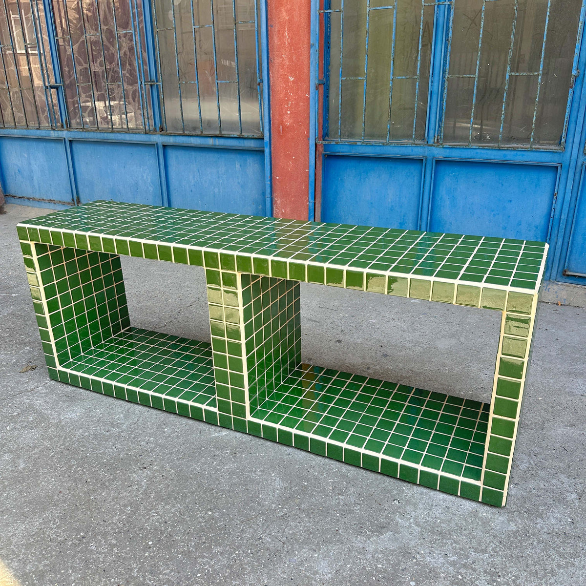Fun Çift Bölmeli Tv Ünitesi Grid Design Shop