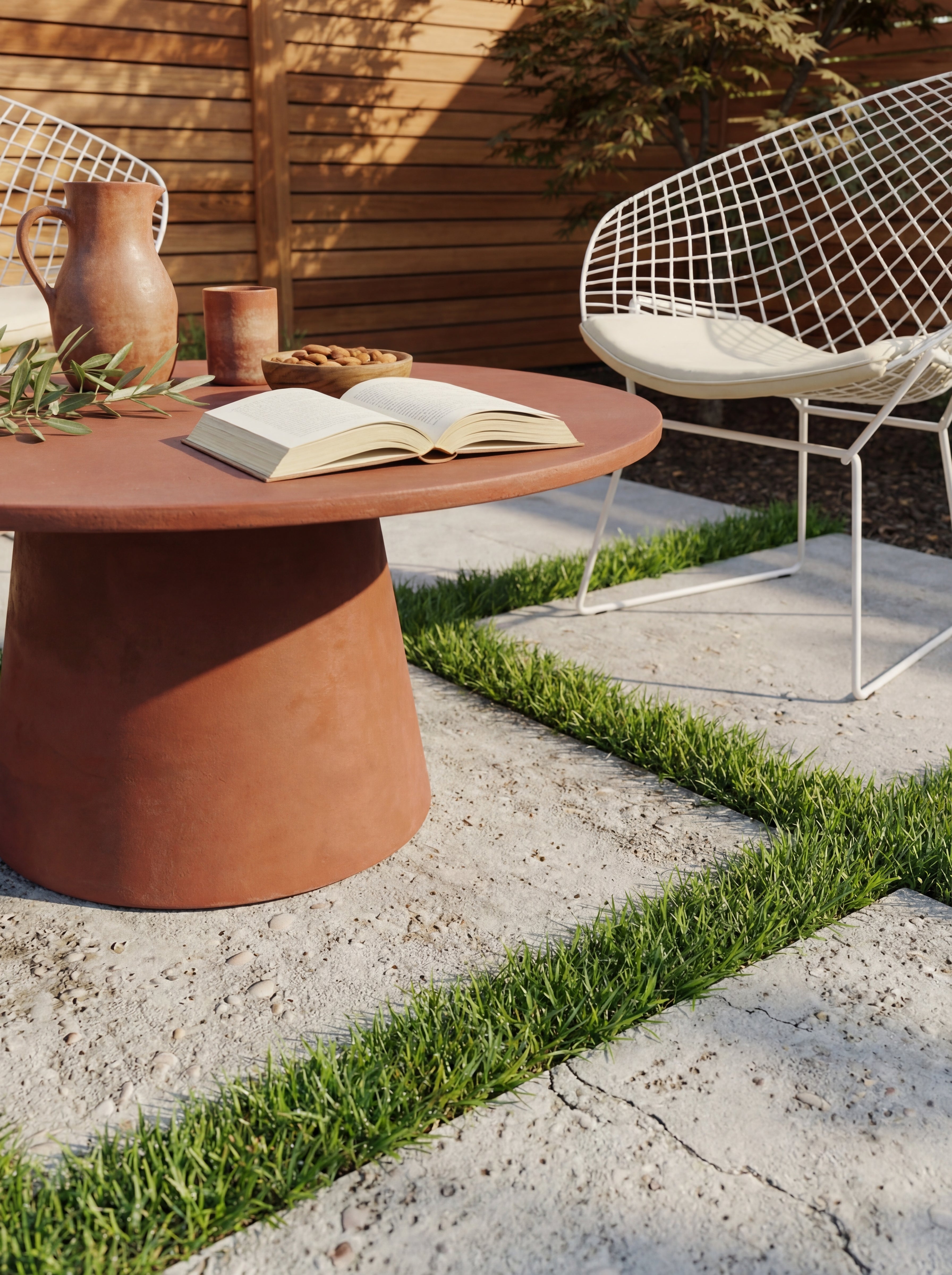 Orbit Yuvarlak Orta Sehpa