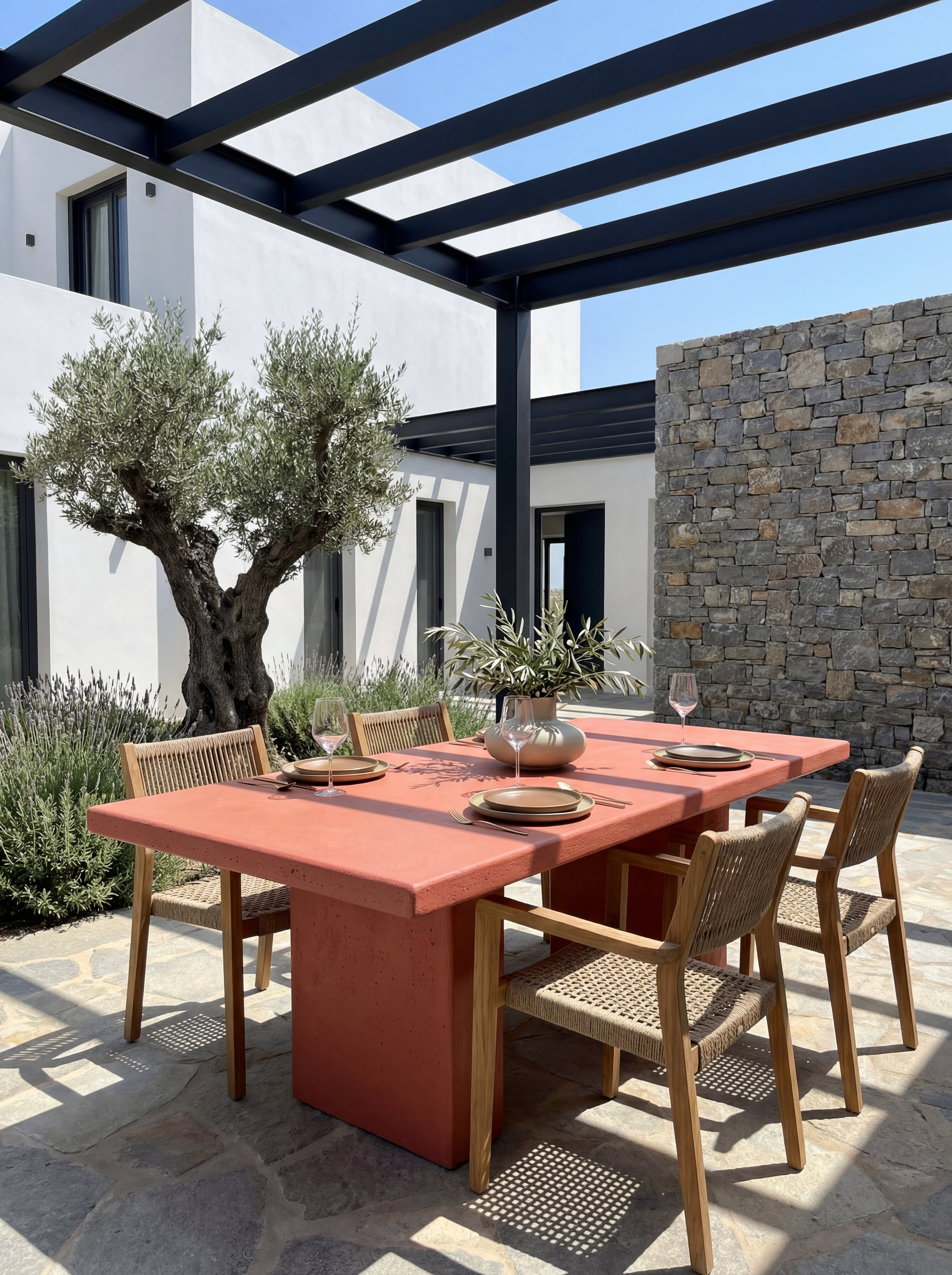 Luno Dikdörtgen Masa