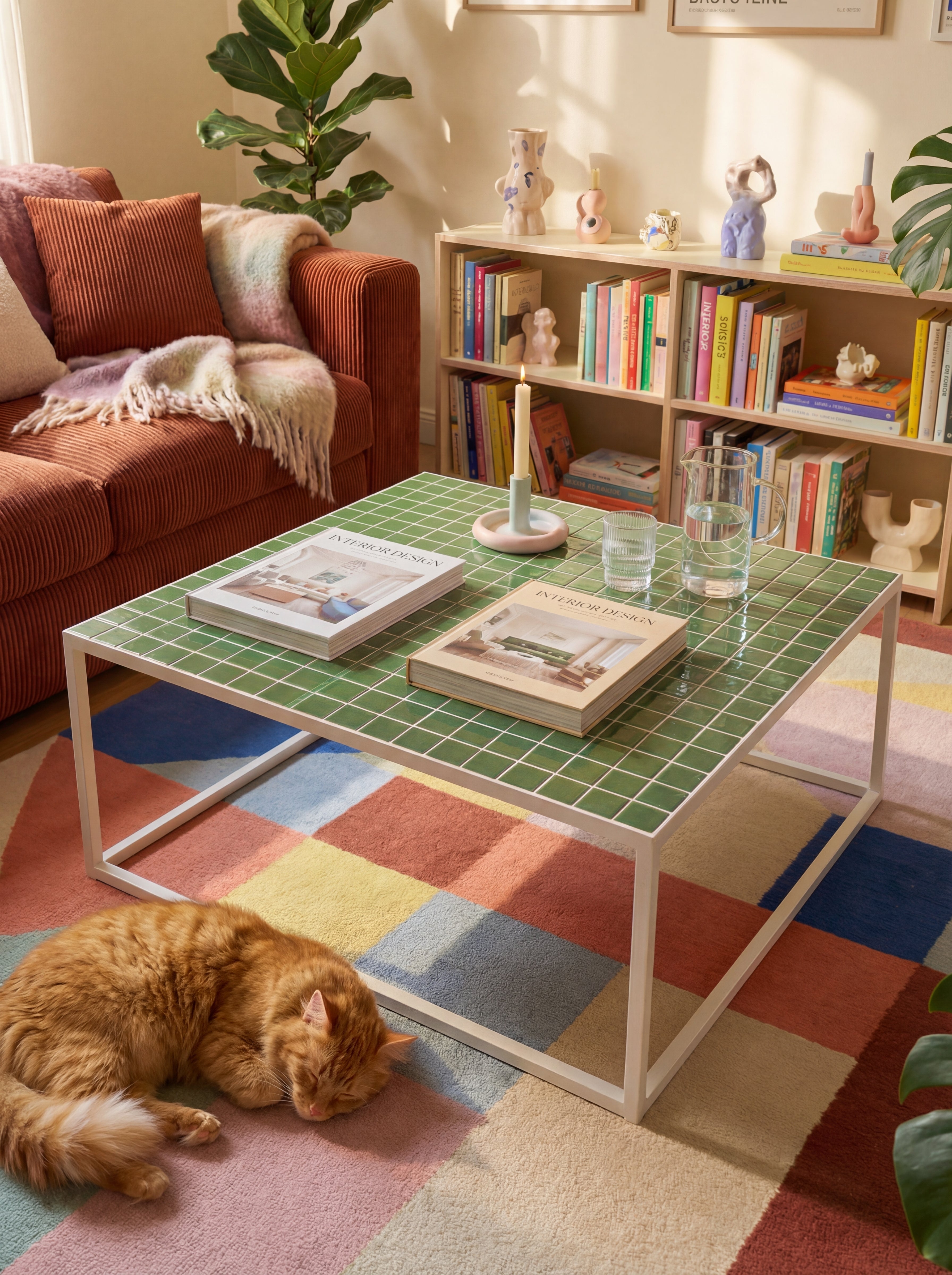 Bumpy Kare Orta Sehpa