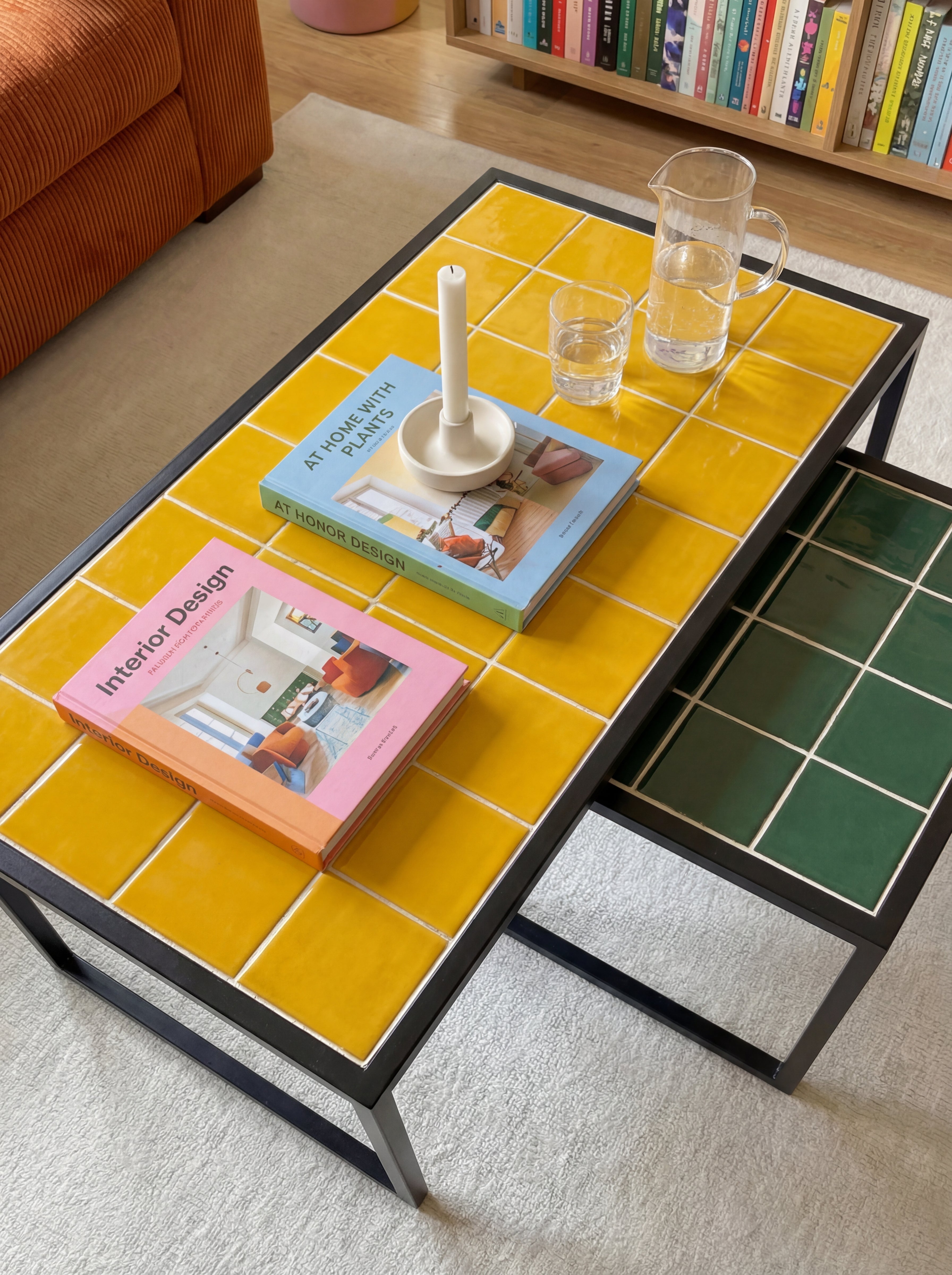 Retro-Mid Twin 2'li Orta Sehpa