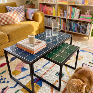 Lacivert-Yeşil/Siyah Metal