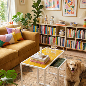 Sarı-Yeşil/Beyaz Metal