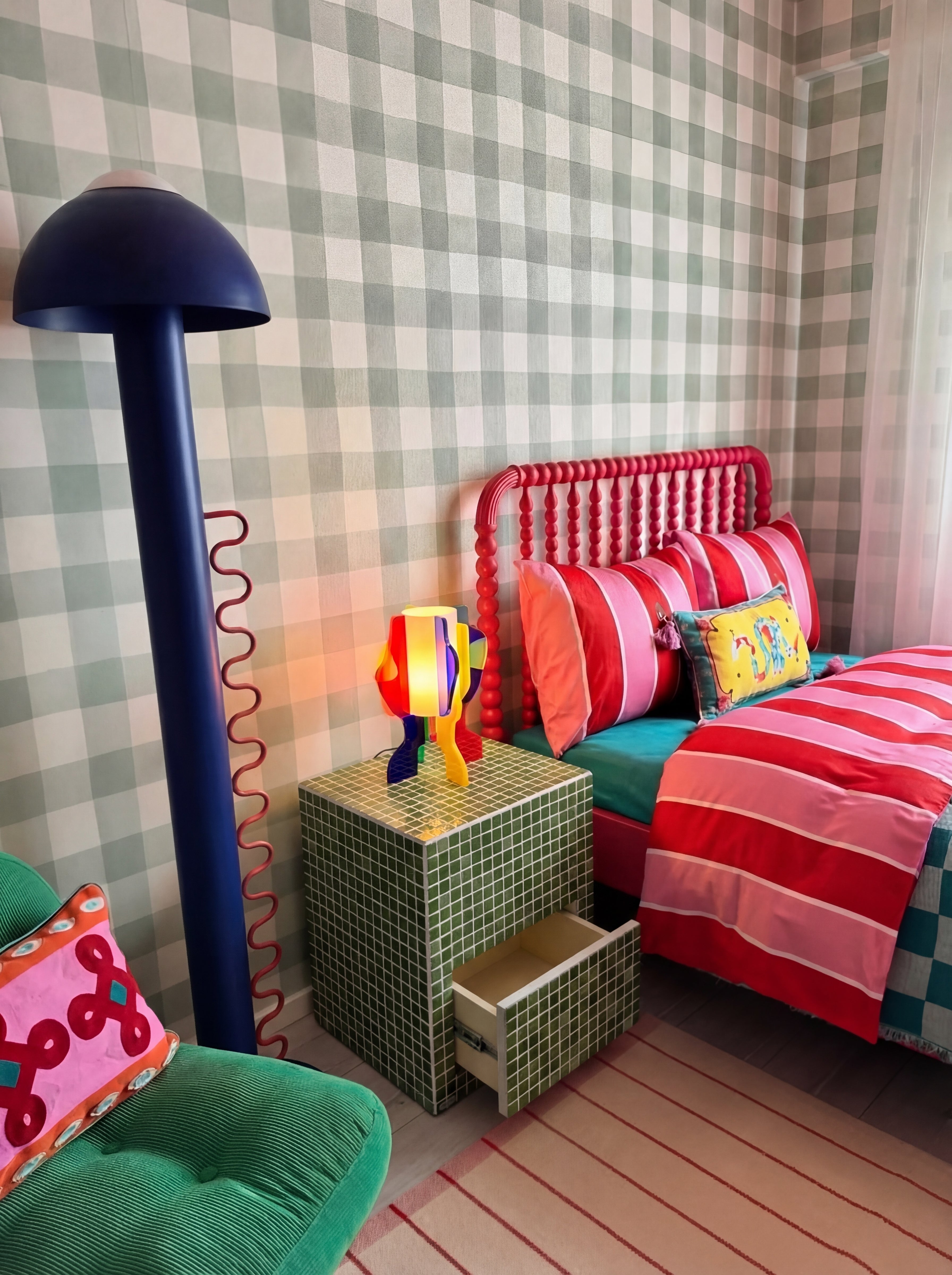 Nitestand Çift Çekmeceli Komodin