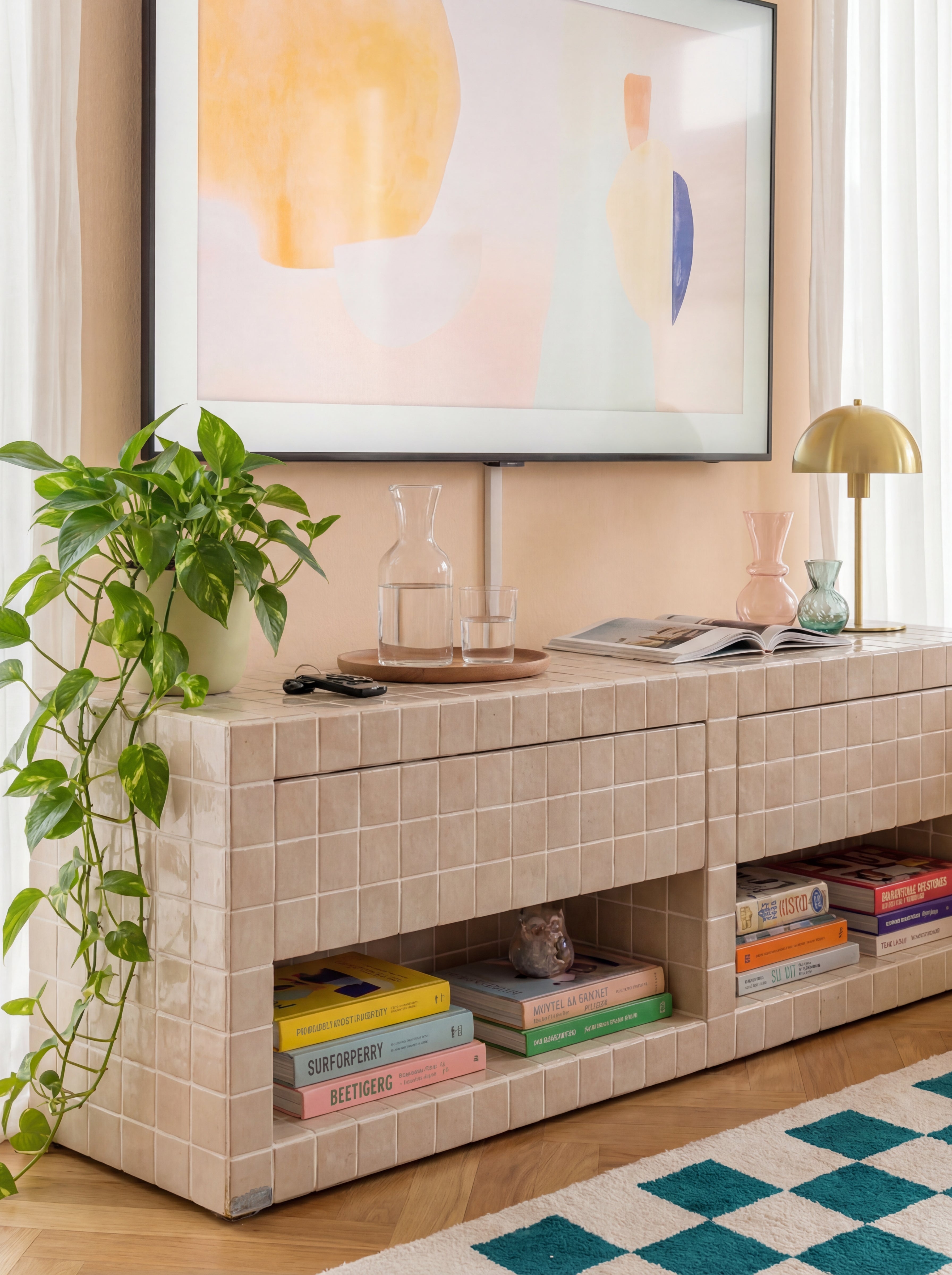 Fun Çift Çekmeceli Tv Ünitesi