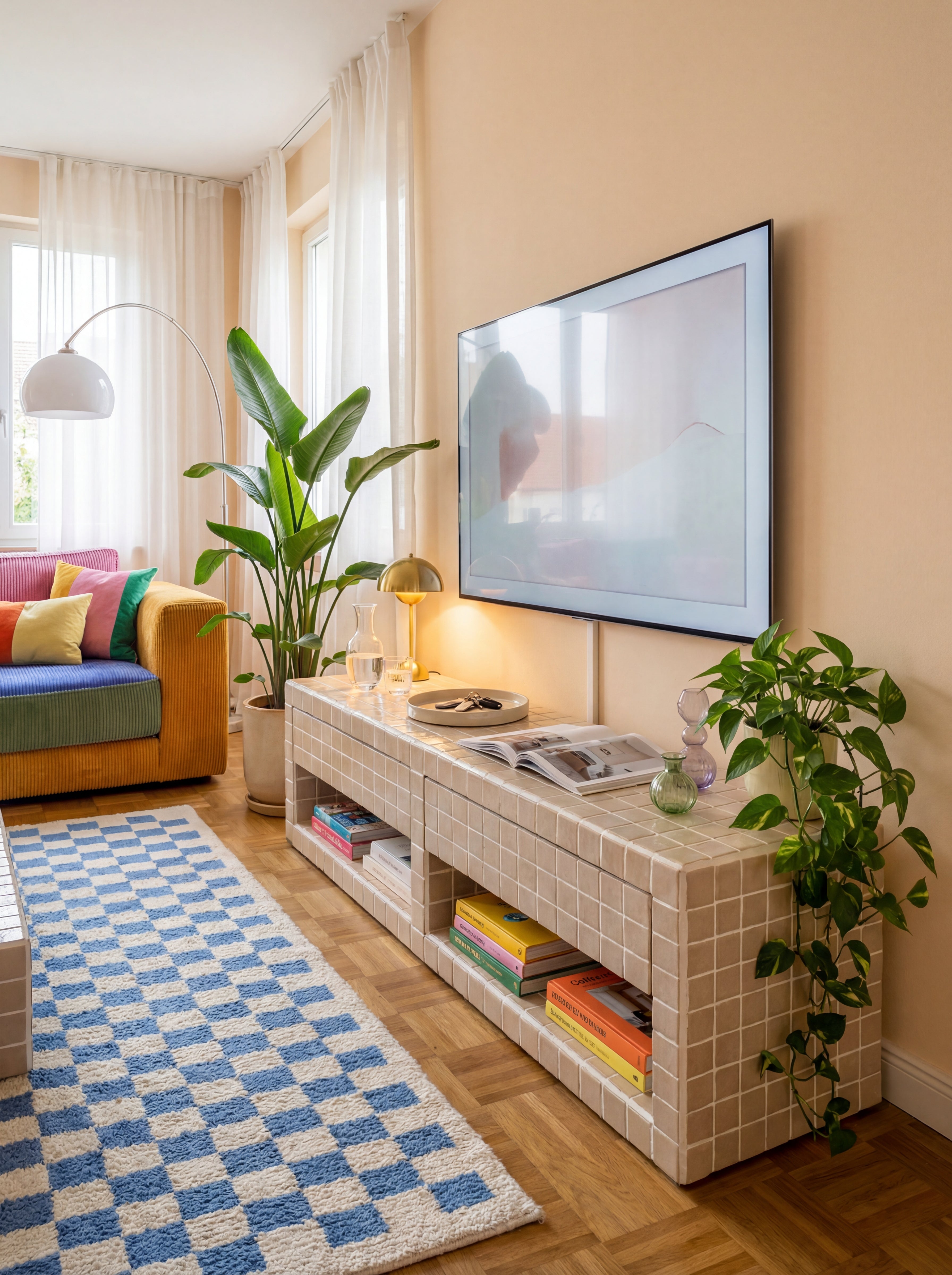 Fun Çift Çekmeceli Tv Ünitesi