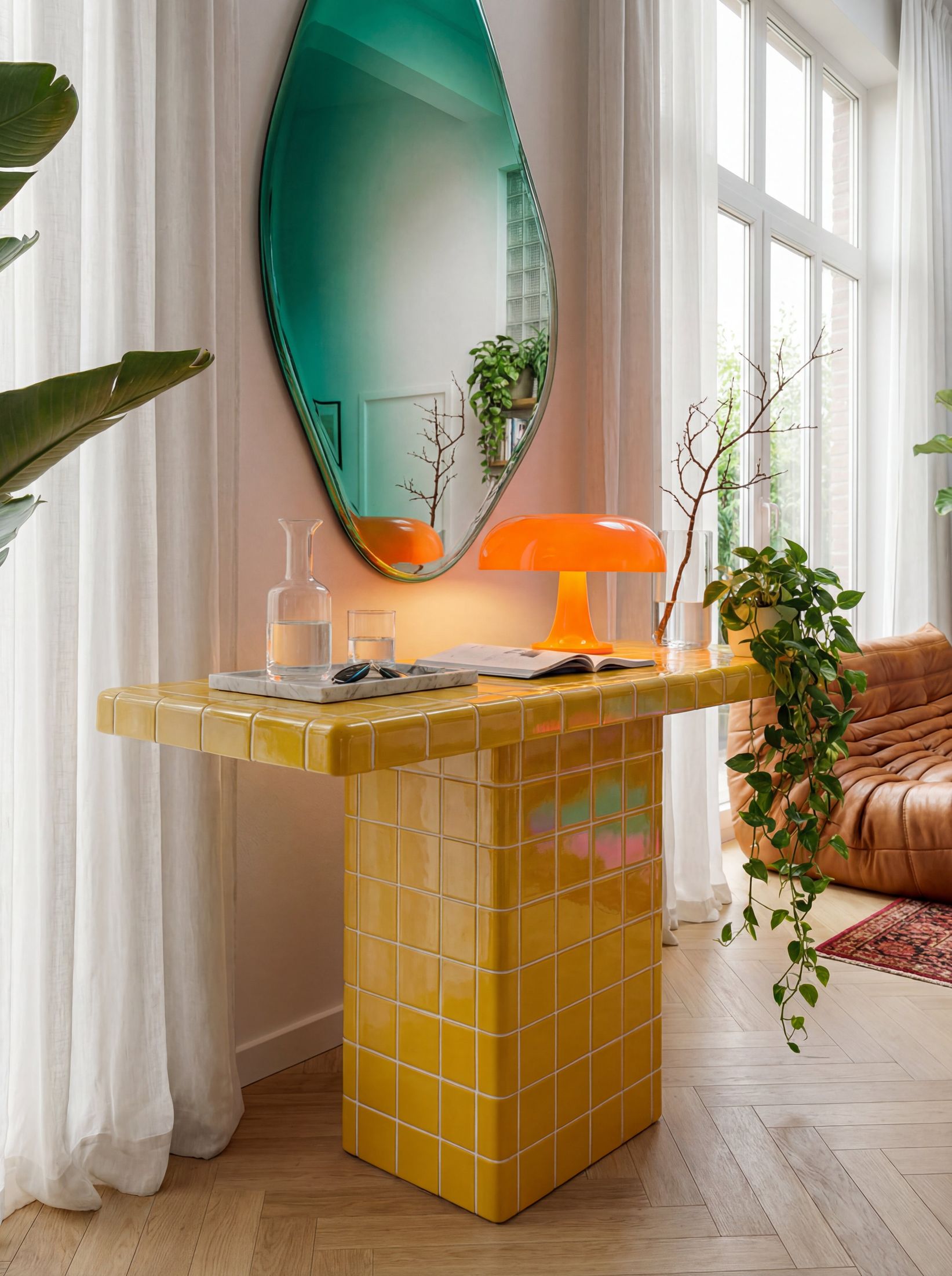 Mellow Ayaklı Dresuar Grid Design Shop