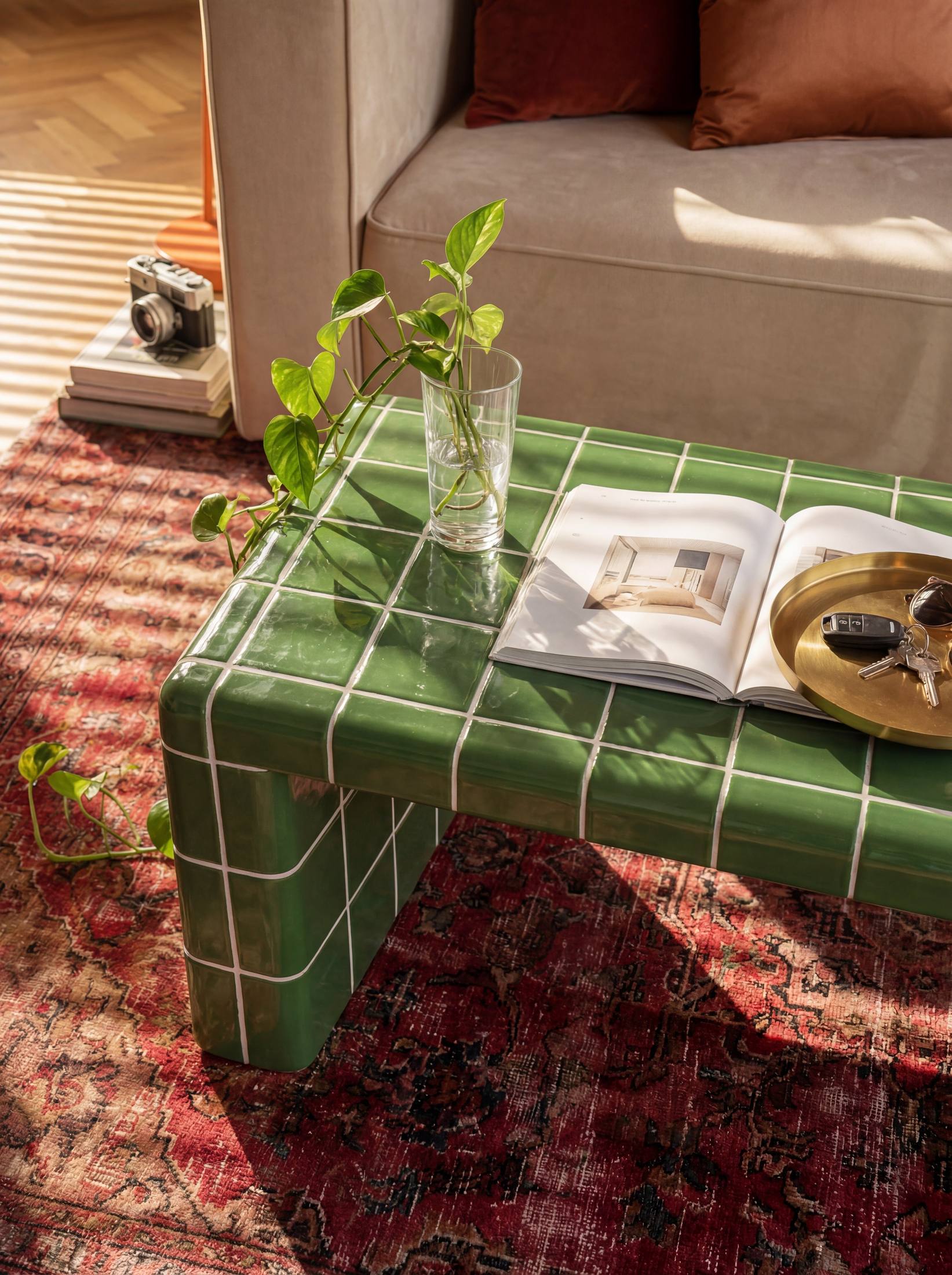Mellow-U Orta Sehpa Grid Design Shop