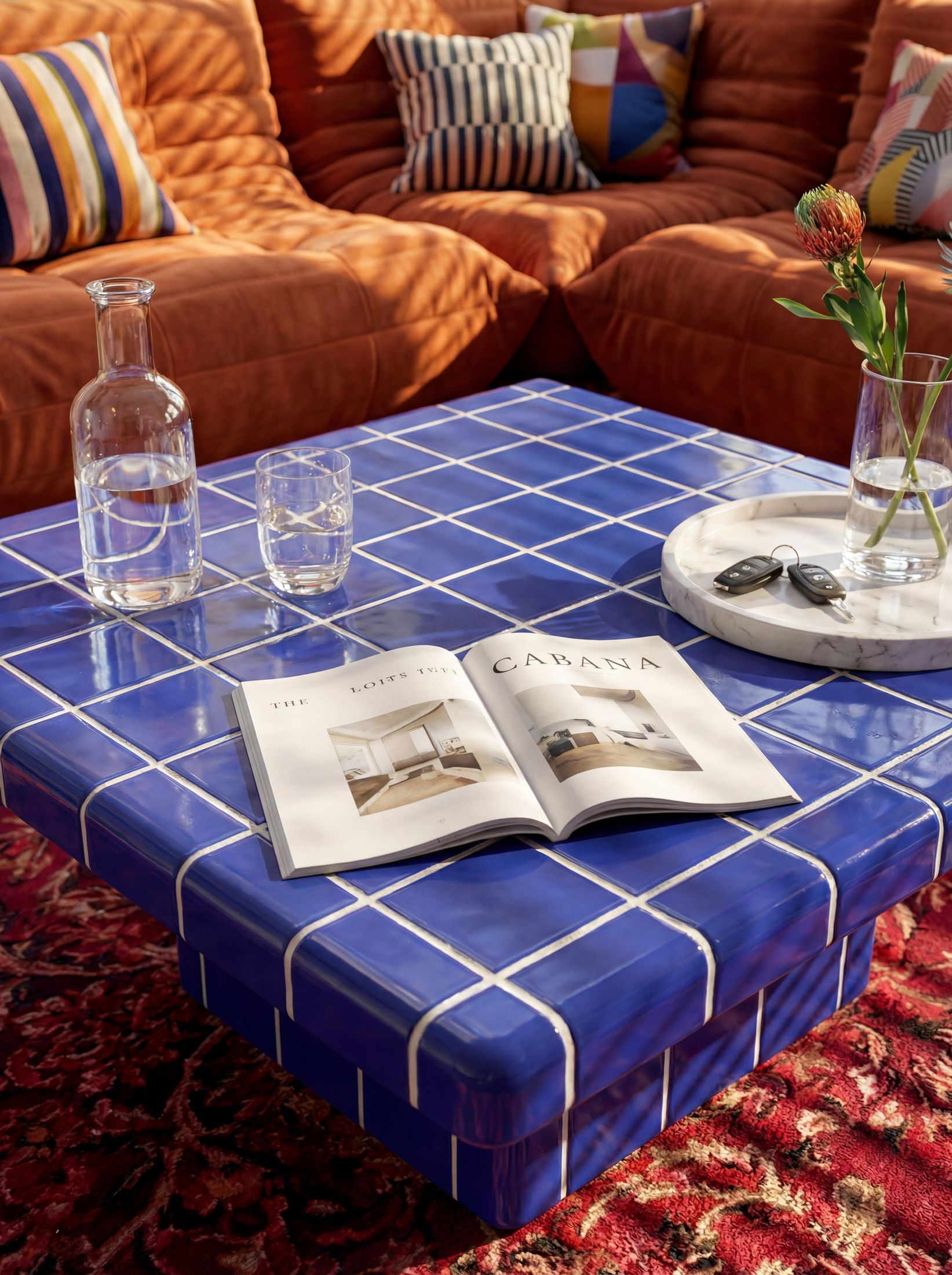 Mellow Kare Orta Sehpa Grid Design Shop