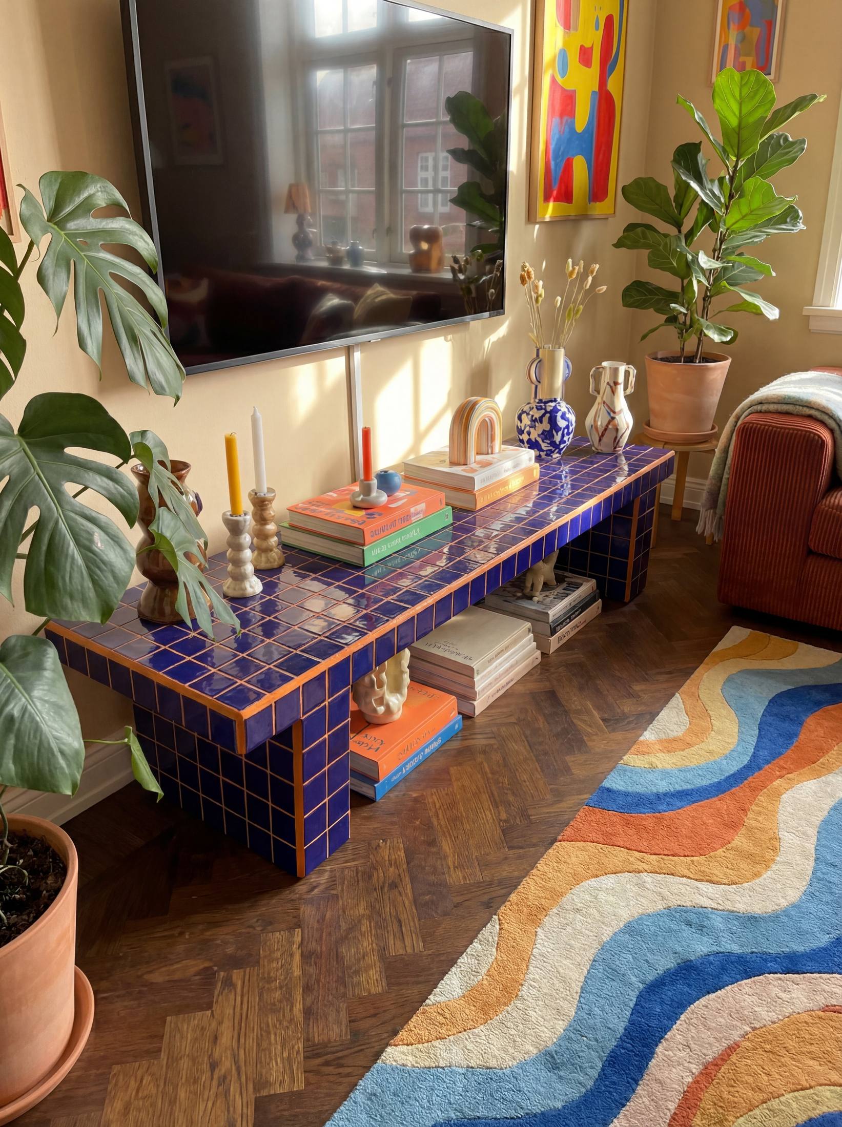 Voxel Tv Ünitesi Grid Design Shop