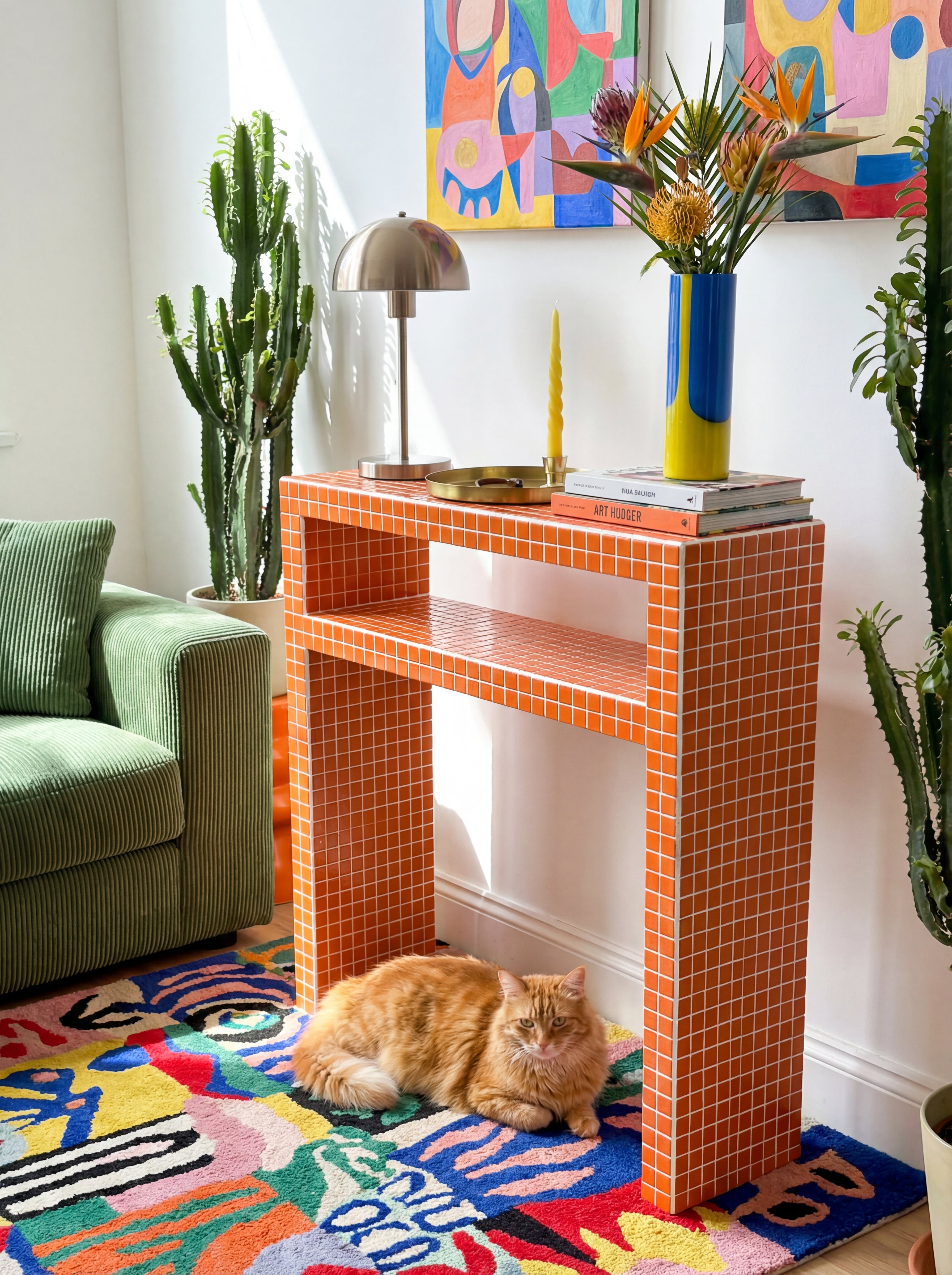 Console Raflı Dresuar