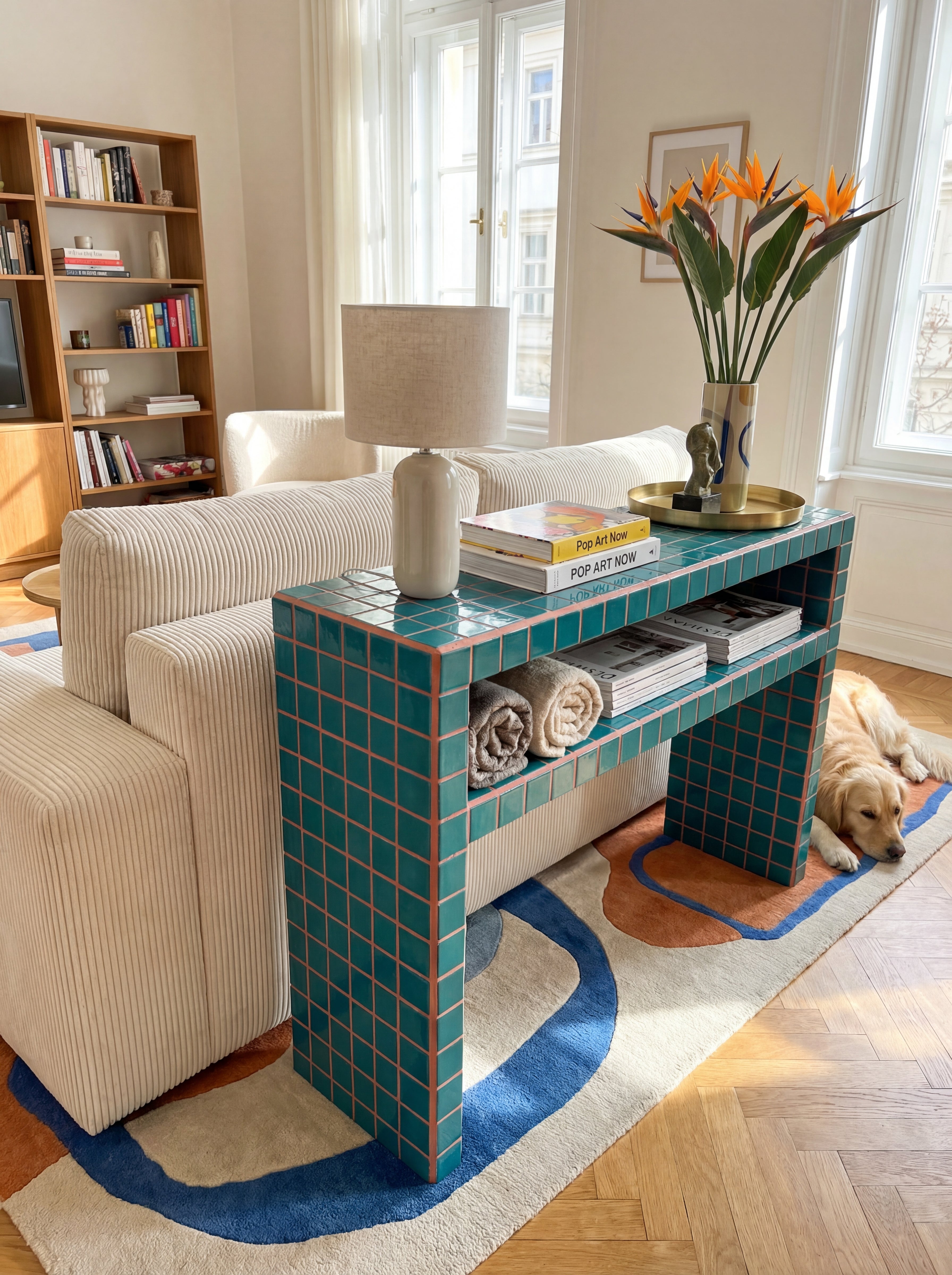 Console Raflı Dresuar