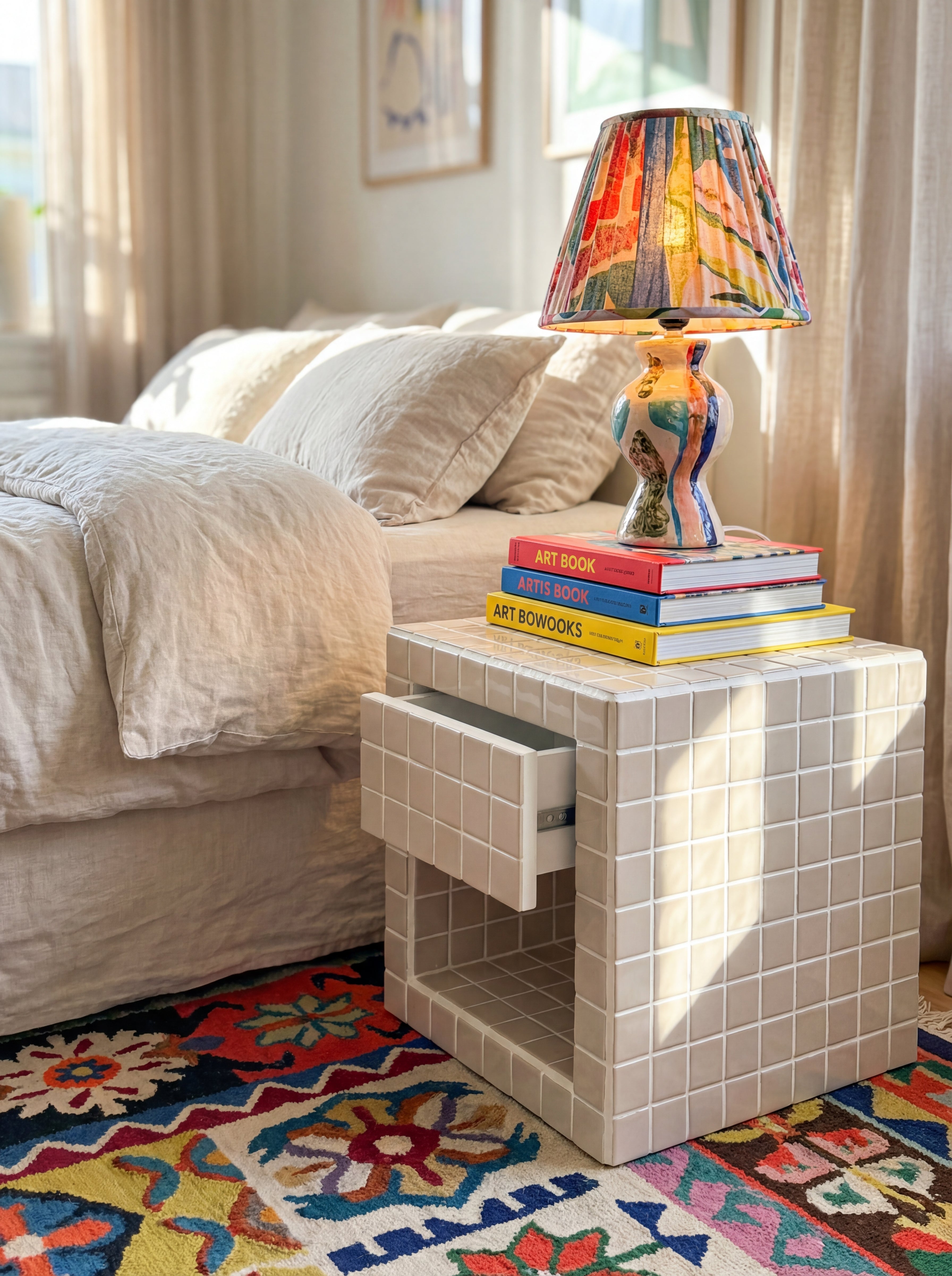 Nitestand Tek Çekmeceli Komodin