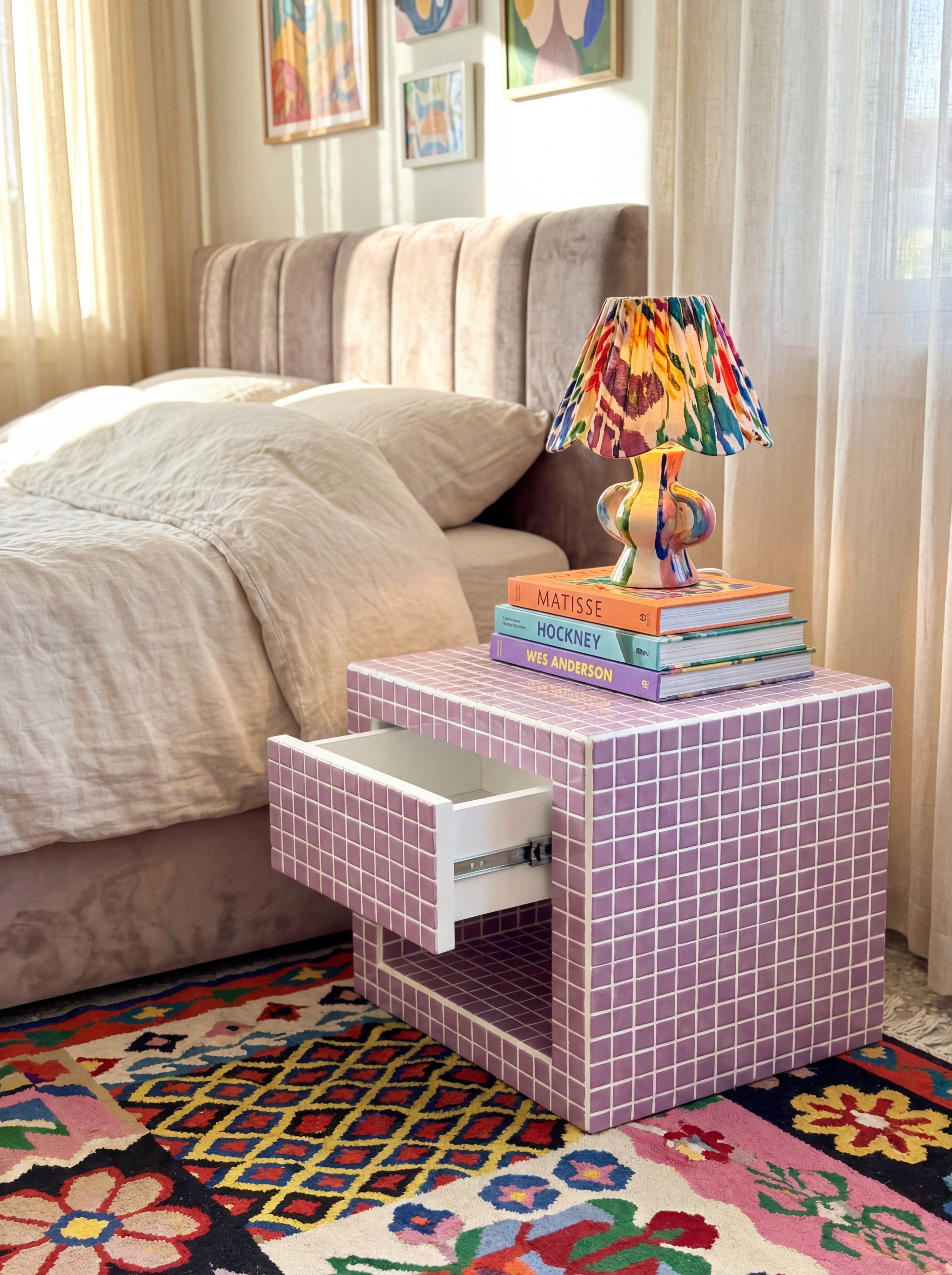 Nitestand Tek Çekmeceli Komodin