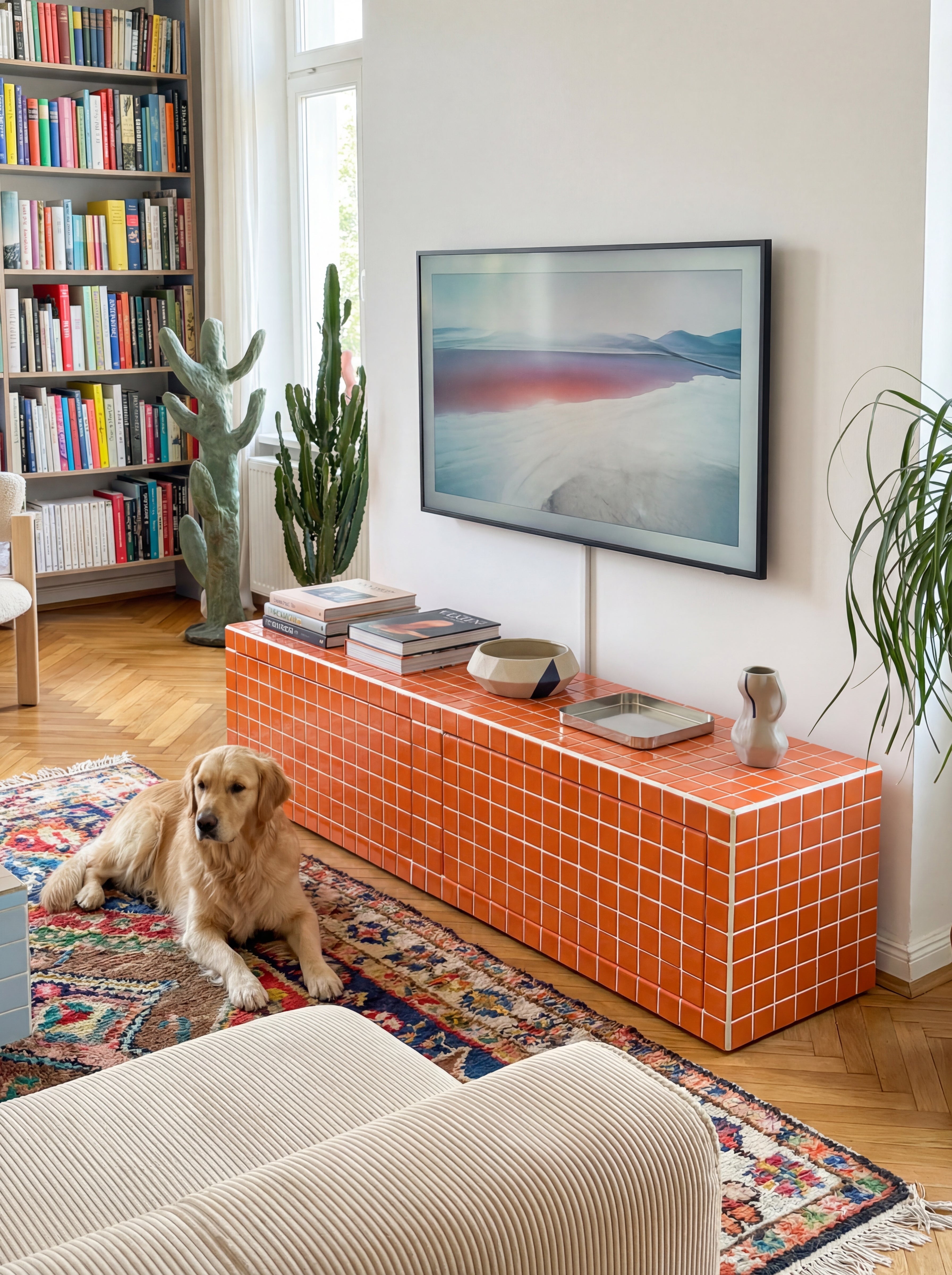 W-Box Çift Çekmeceli Tv Ünitesi