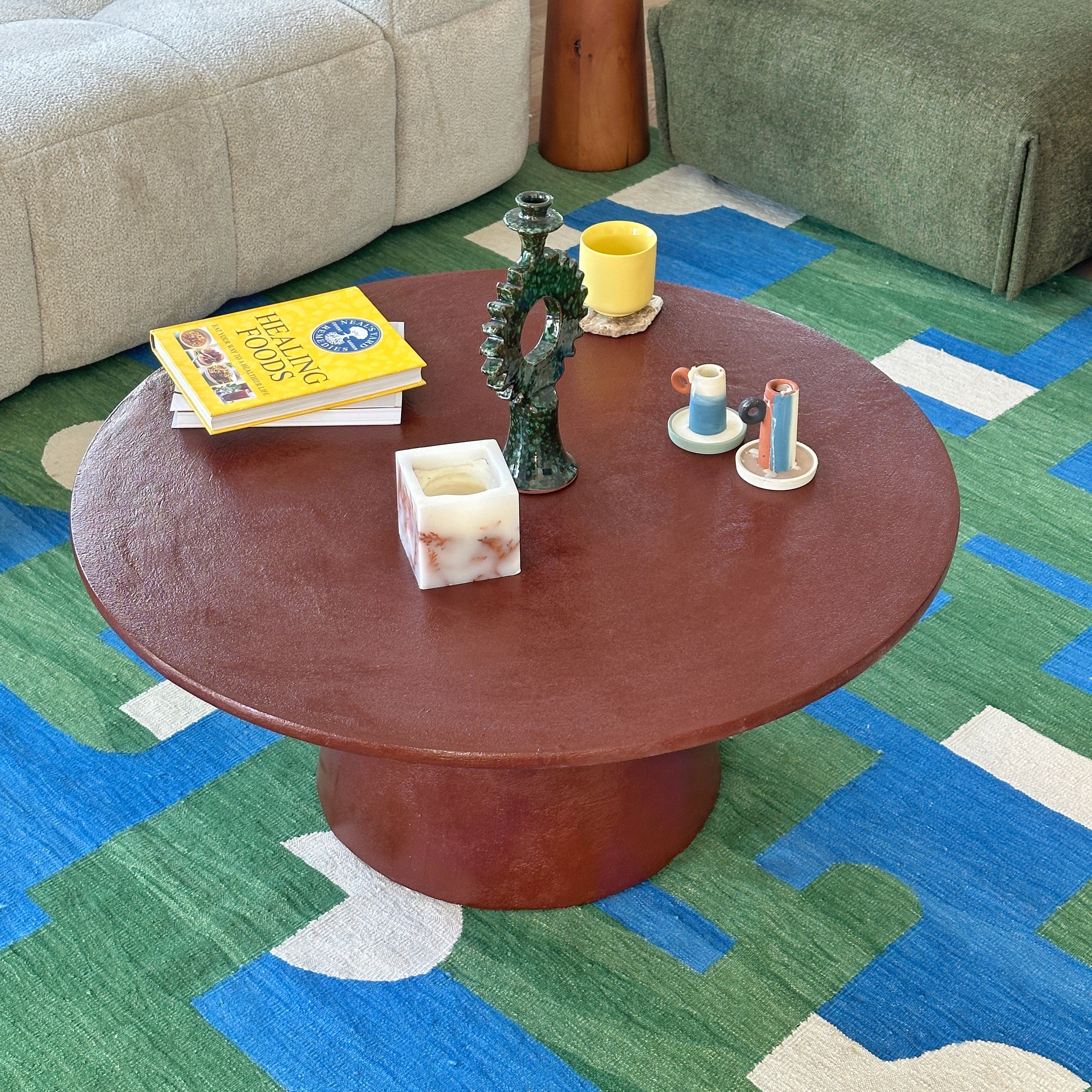 Orbit Yuvarlak Orta Sehpa