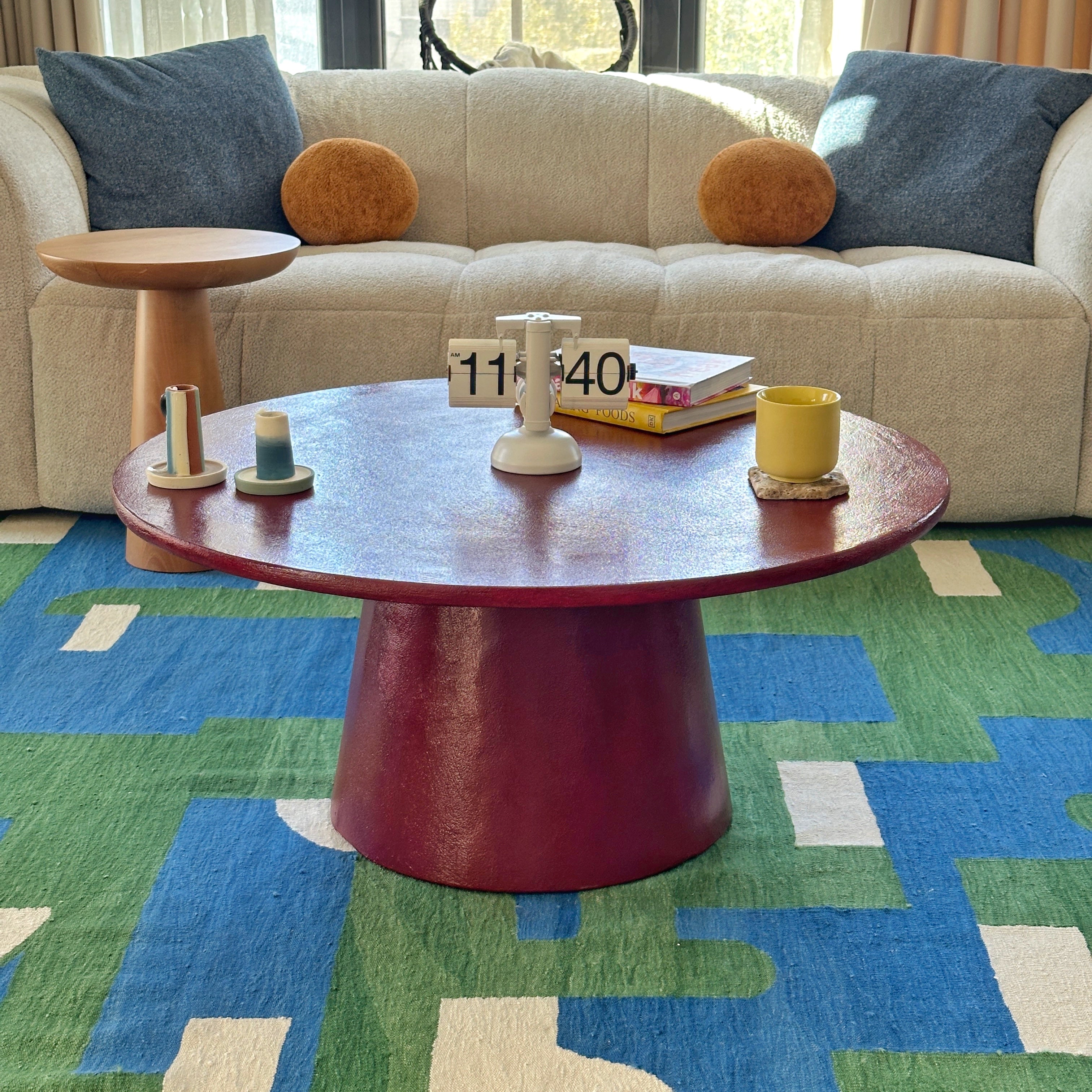 Orbit Yuvarlak Orta Sehpa