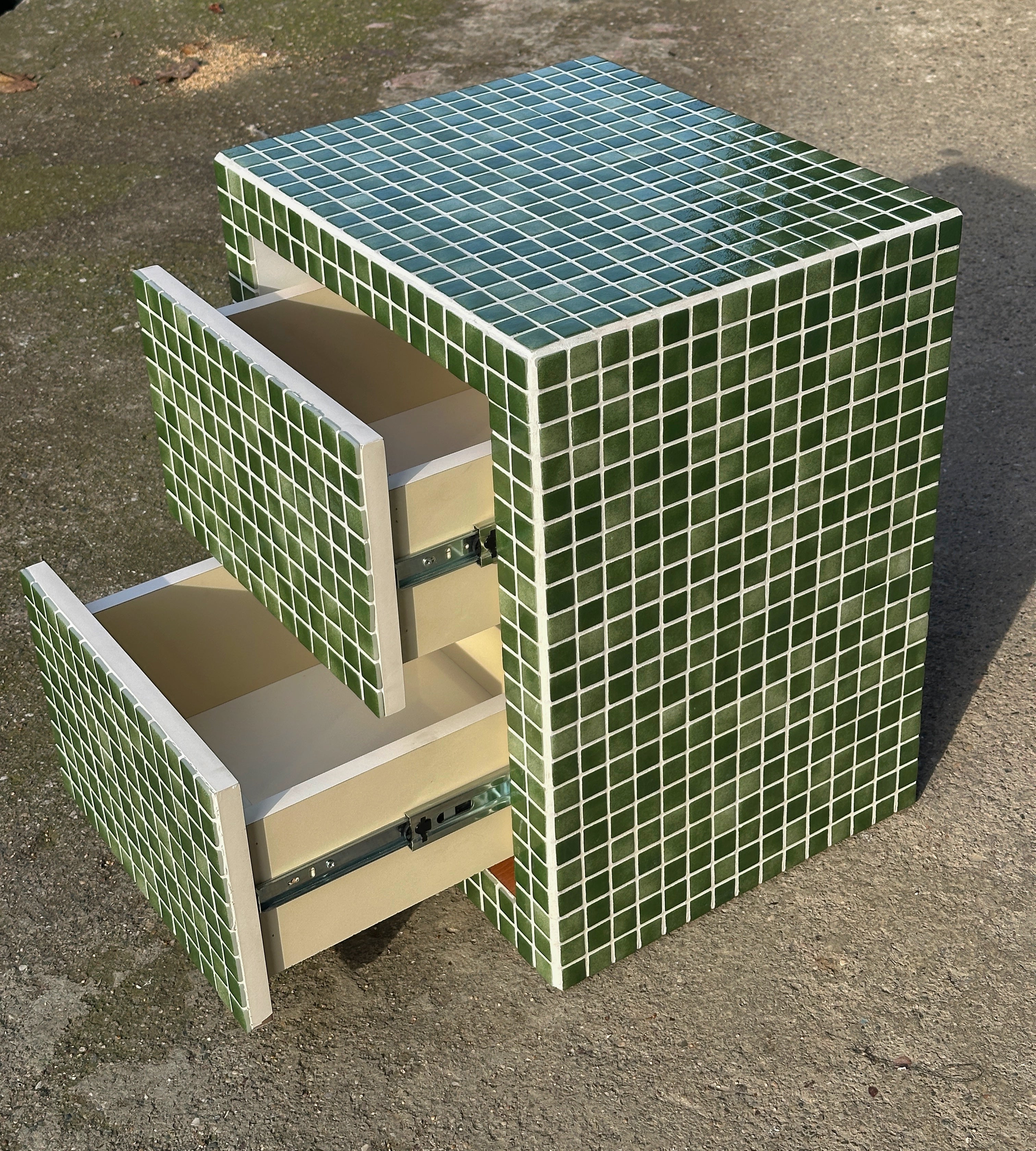 Nitestand Çift Çekmeceli Komodin