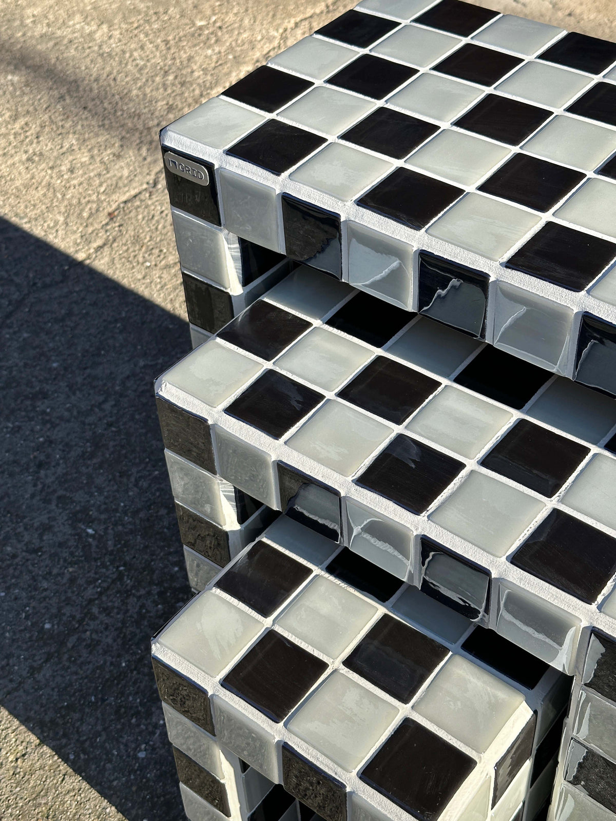 Trio Zigon Sehpa Grid Design