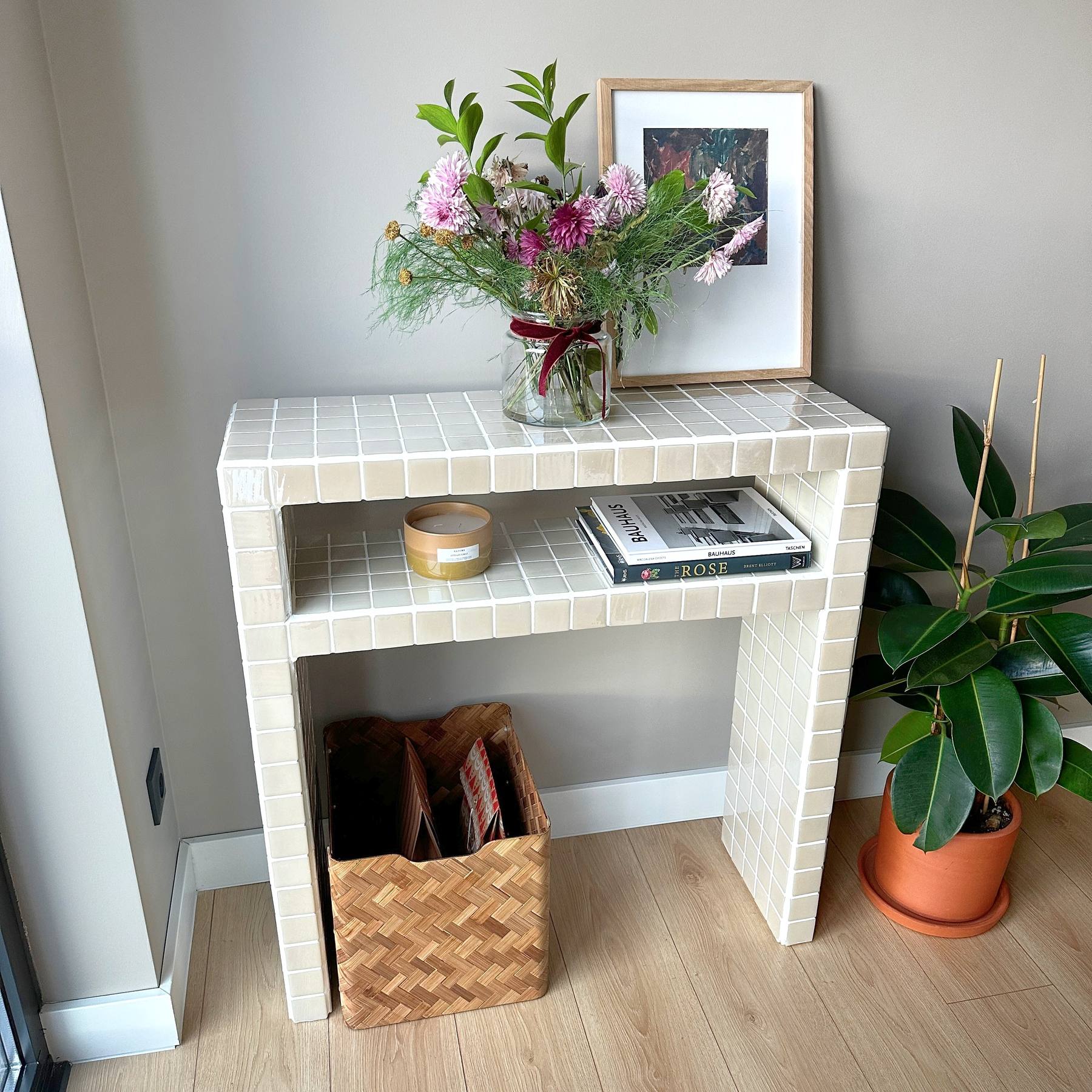Console Raflı Dresuar Grid Design Shop