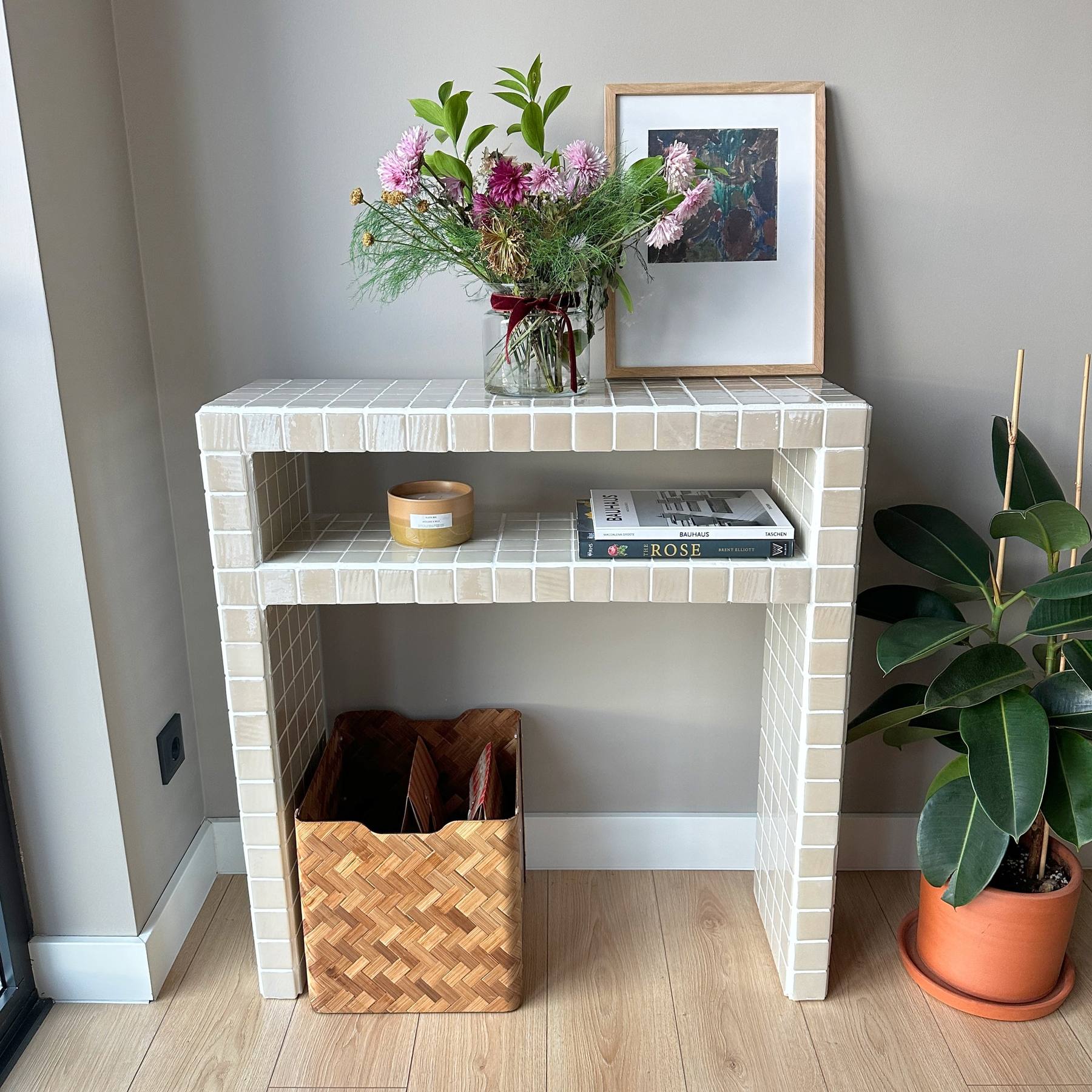 Console Raflı Dresuar Grid Design Shop