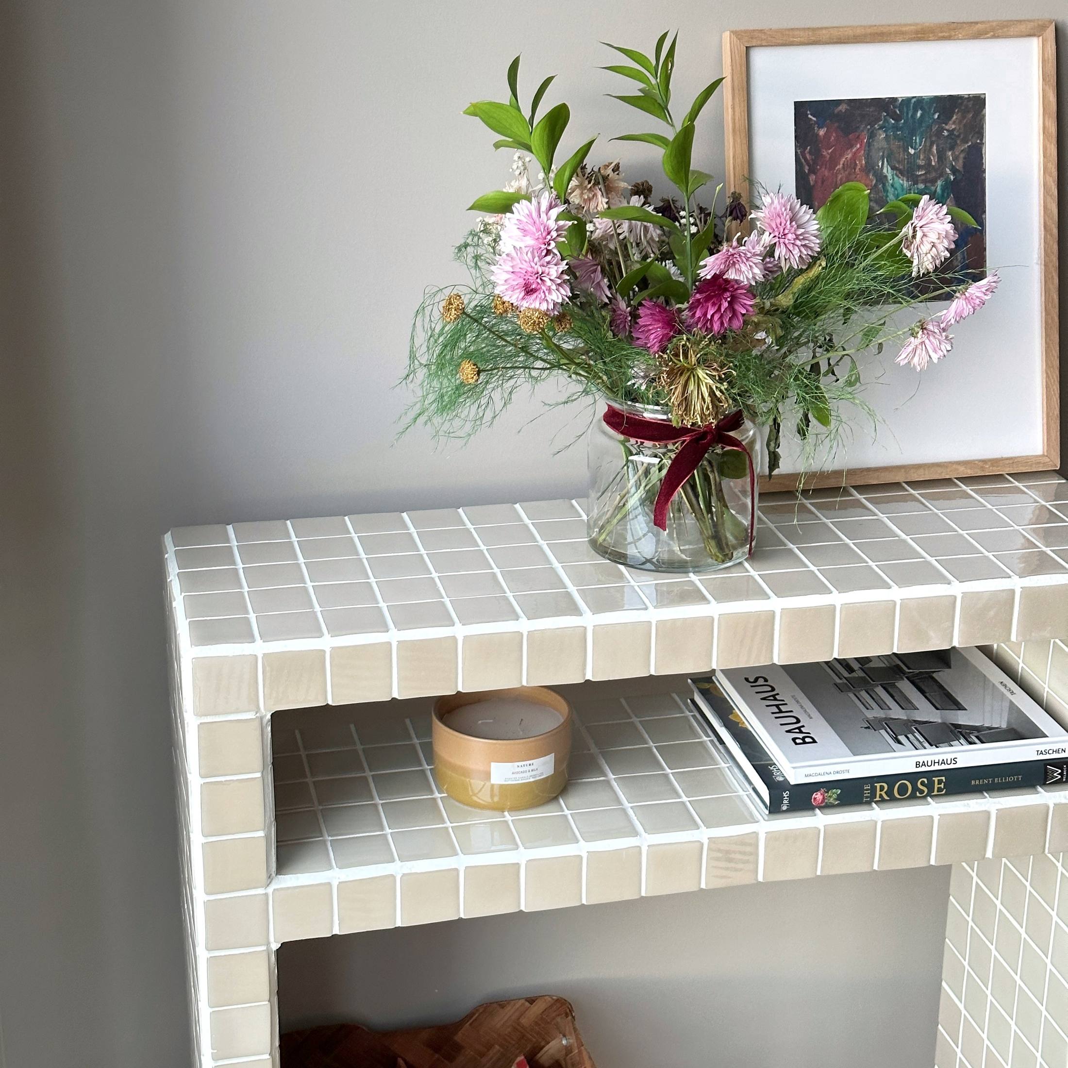 Console Raflı Dresuar Grid Design Shop