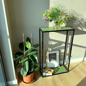 Matte Green/Black Metal