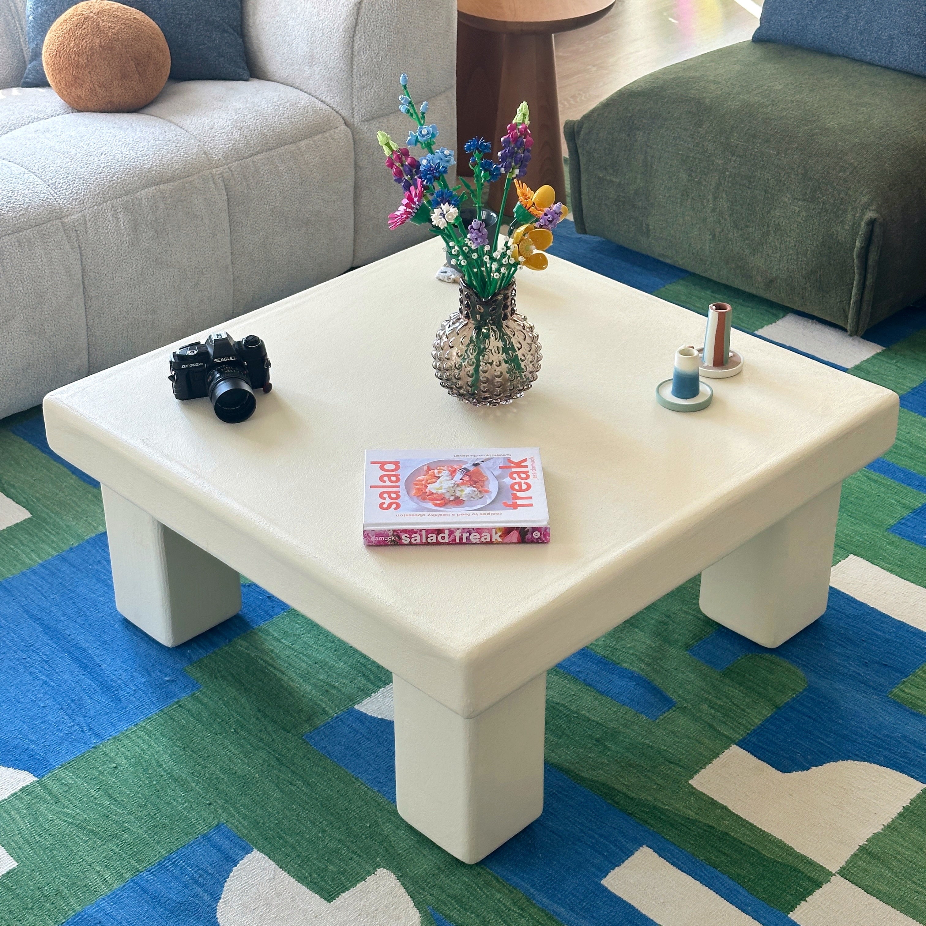 Luno Kare Orta Sehpa