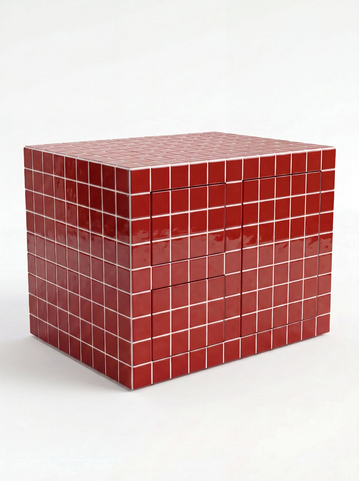 Retro Mutfak Adası Grid Design Shop