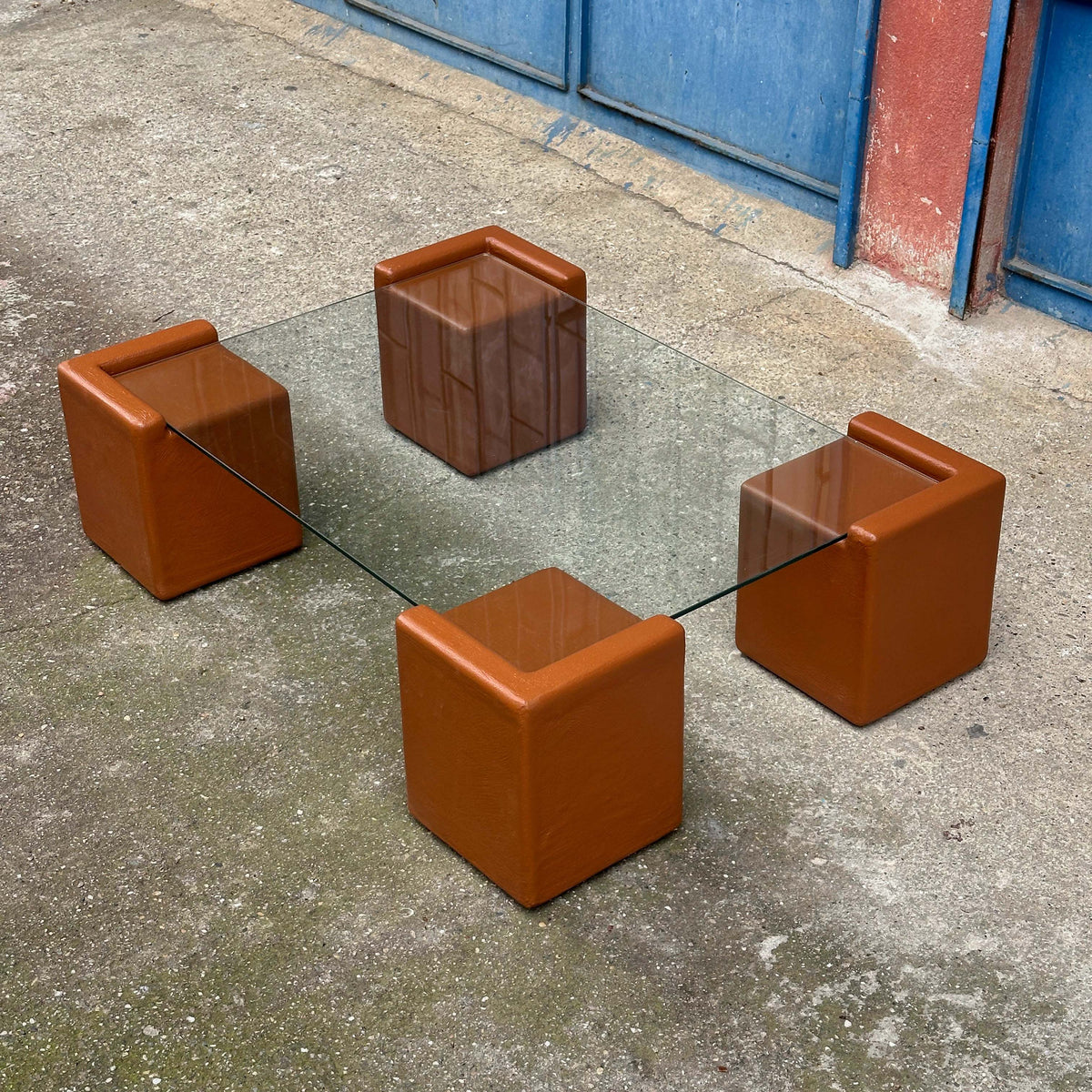 Luno Quart Büyük Orta Sehpa Grid Design Shop