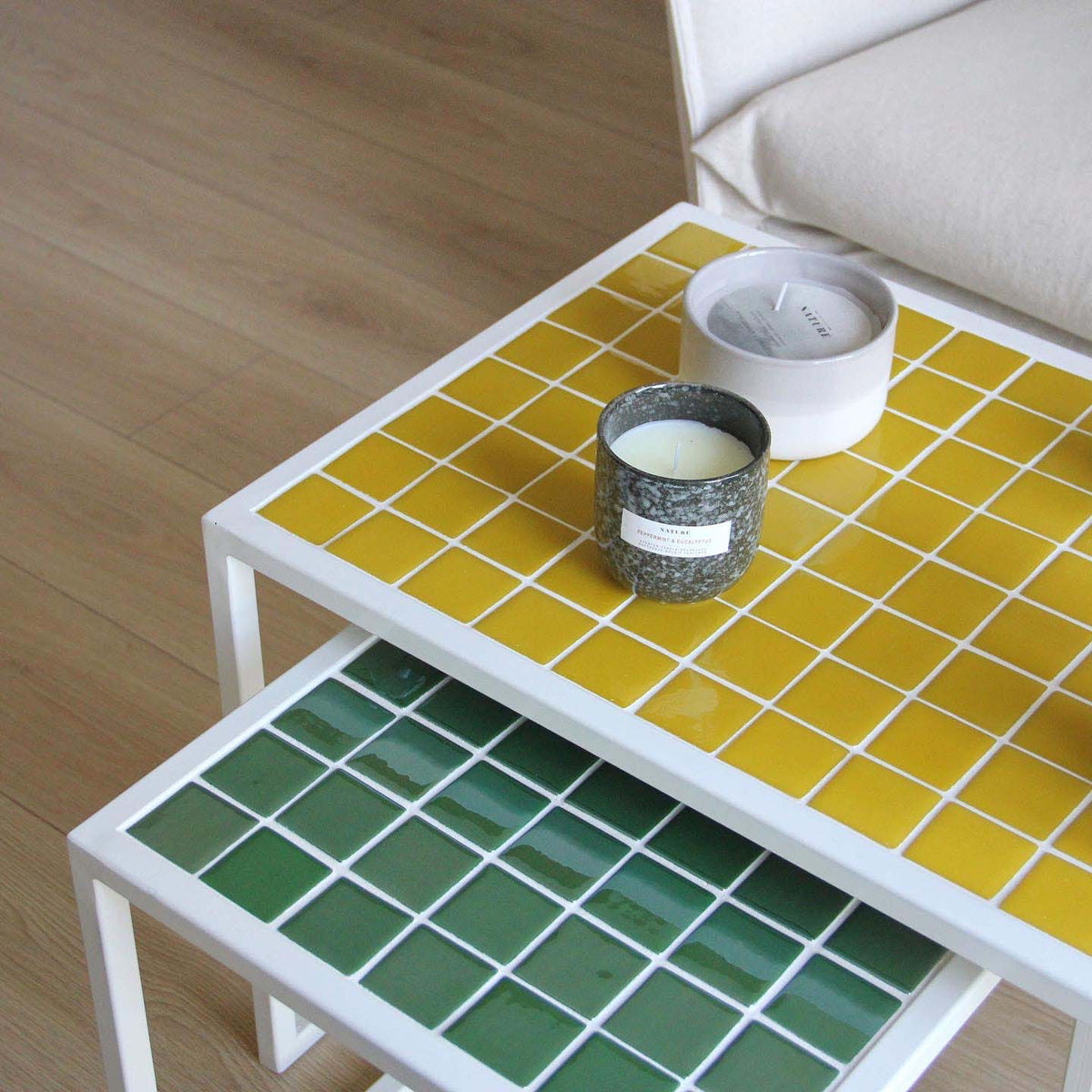 Mid-Twin 2'li Orta Sehpa Grid Design Shop